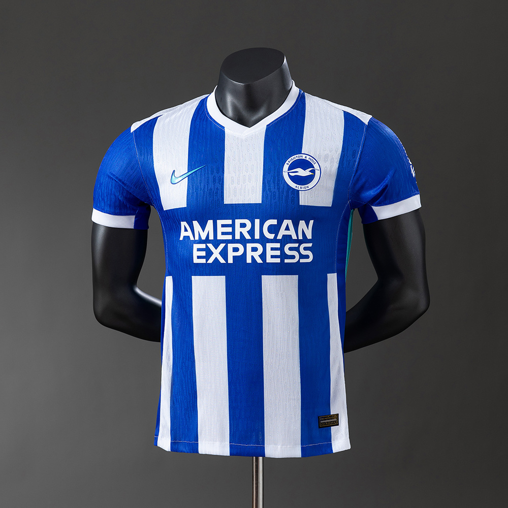 Brighton 25/26 Player Version Home Jersey – Replica Football Soccer Shirt – S–3XL
