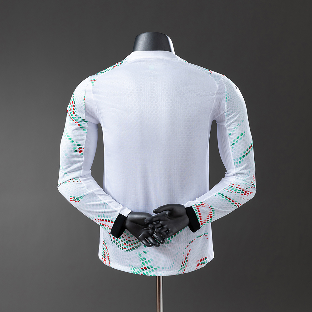 Portugal 2025 Away Long Sleeve Player Version Jersey – Replica Football Soccer Shirt – S–3XL