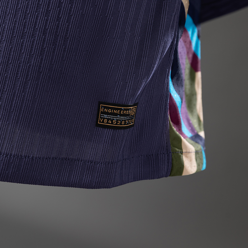 England 2024 Away Long Sleeve Player Version Jersey – Replica Football Soccer Shirt – S–3XL