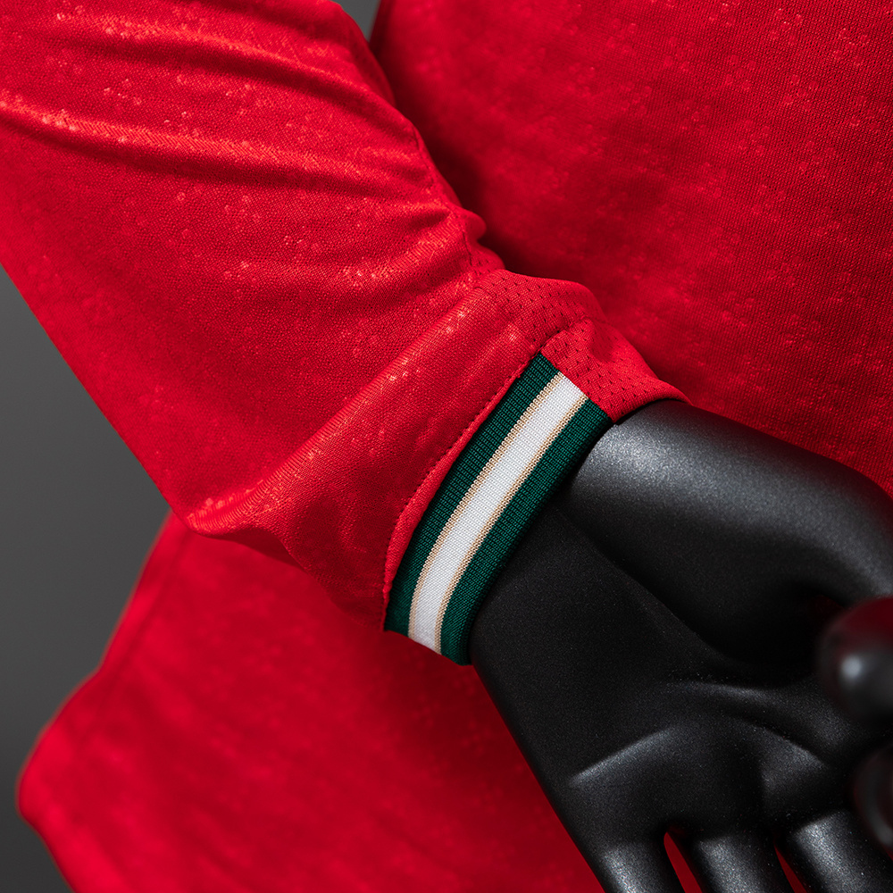 Portugal 2025 Home Long Sleeve Player Version Jersey – Replica Football Soccer Shirt – S–3XL