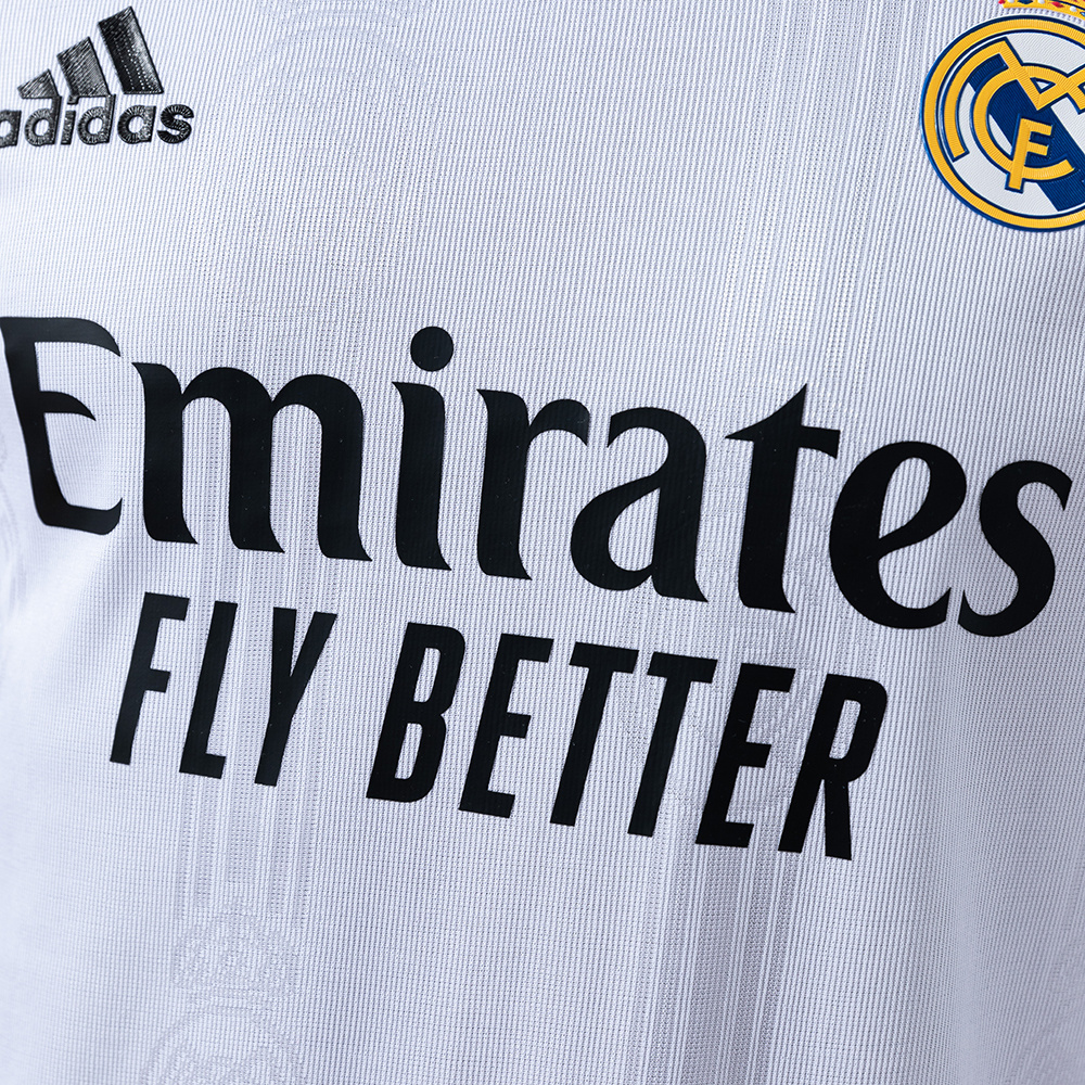 Real Madrid 22/23 Home Player Version Jersey – Replica Football Soccer Shirt – S–3XL