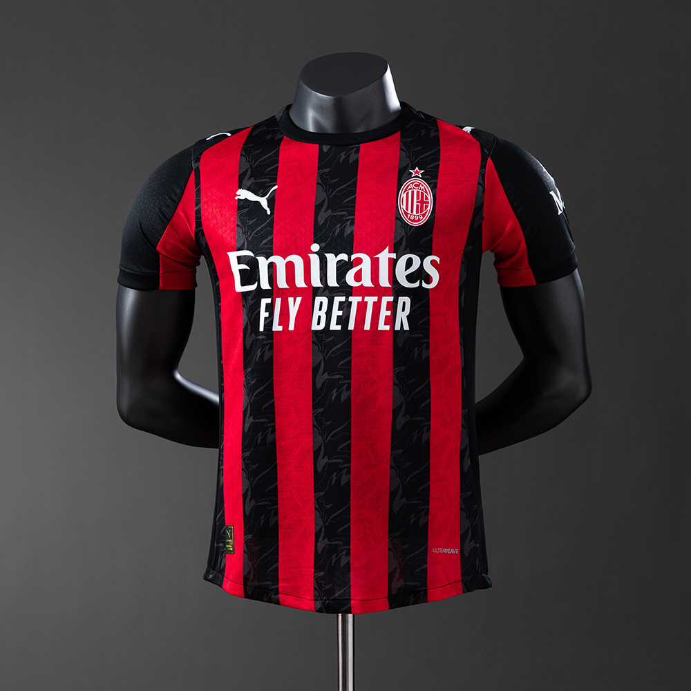 AC Milan 25/26 Home Player Version Jersey – Replica Football Soccer Shirt – S–4XL
