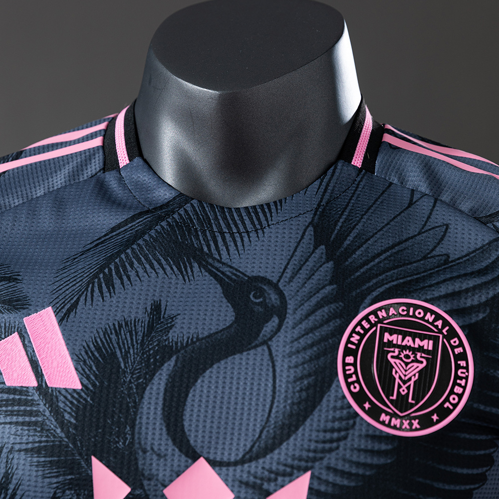 Inter Miami 25/26 Special Edition – Black Grey Player Version Jersey – Replica Football Soccer Shirt – S–3XL