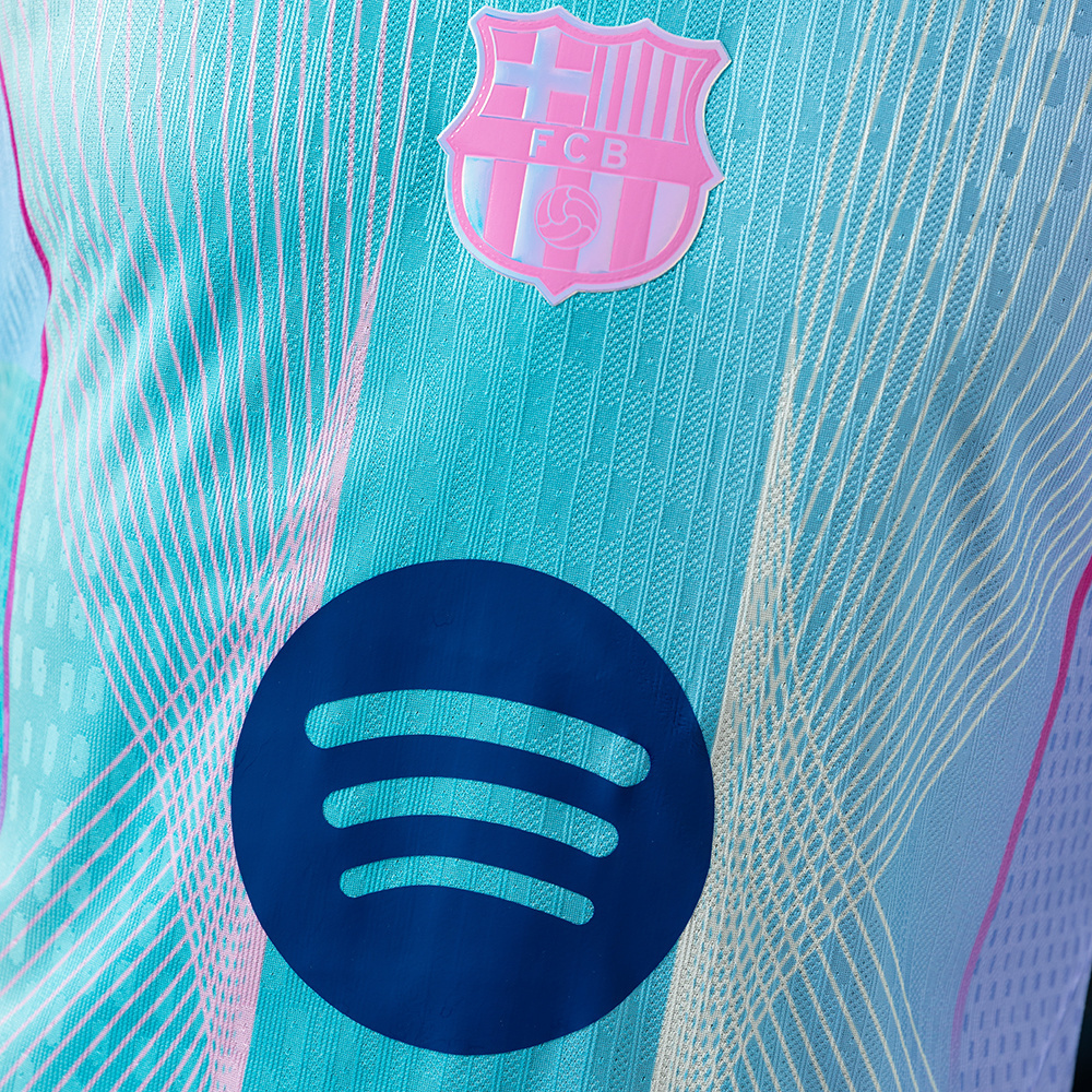 Barcelona 25/26 Concept Edition – Blue Player Version Jersey – Replica Football Soccer Shirt – S–3XL