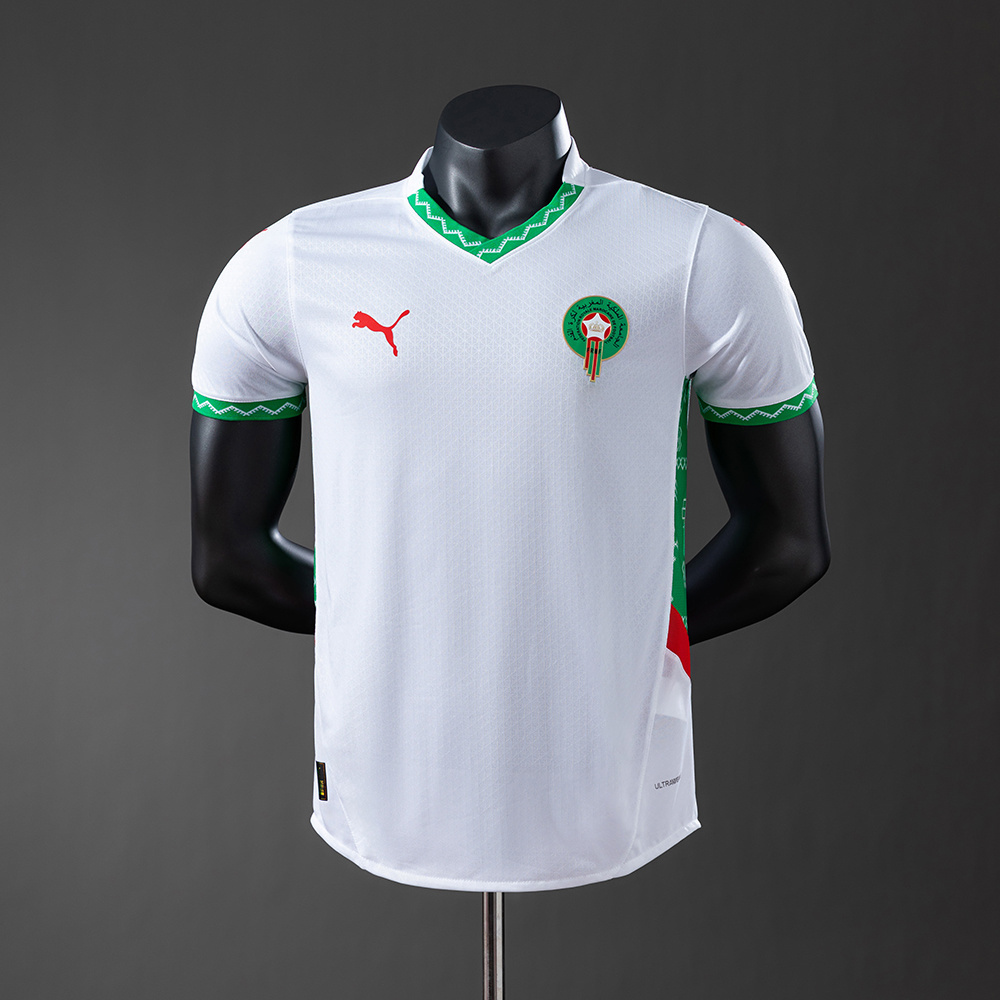 Morocco 2025 Away Player Version Jersey – Replica Football Soccer Shirt – S–3XL
