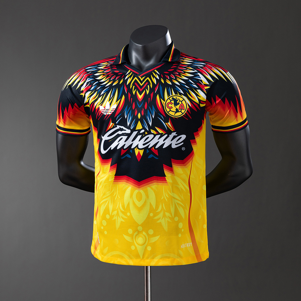 America 25/26 Special Edition – Yellow Player Version Jersey – Replica Football Soccer Shirt – S–3XL