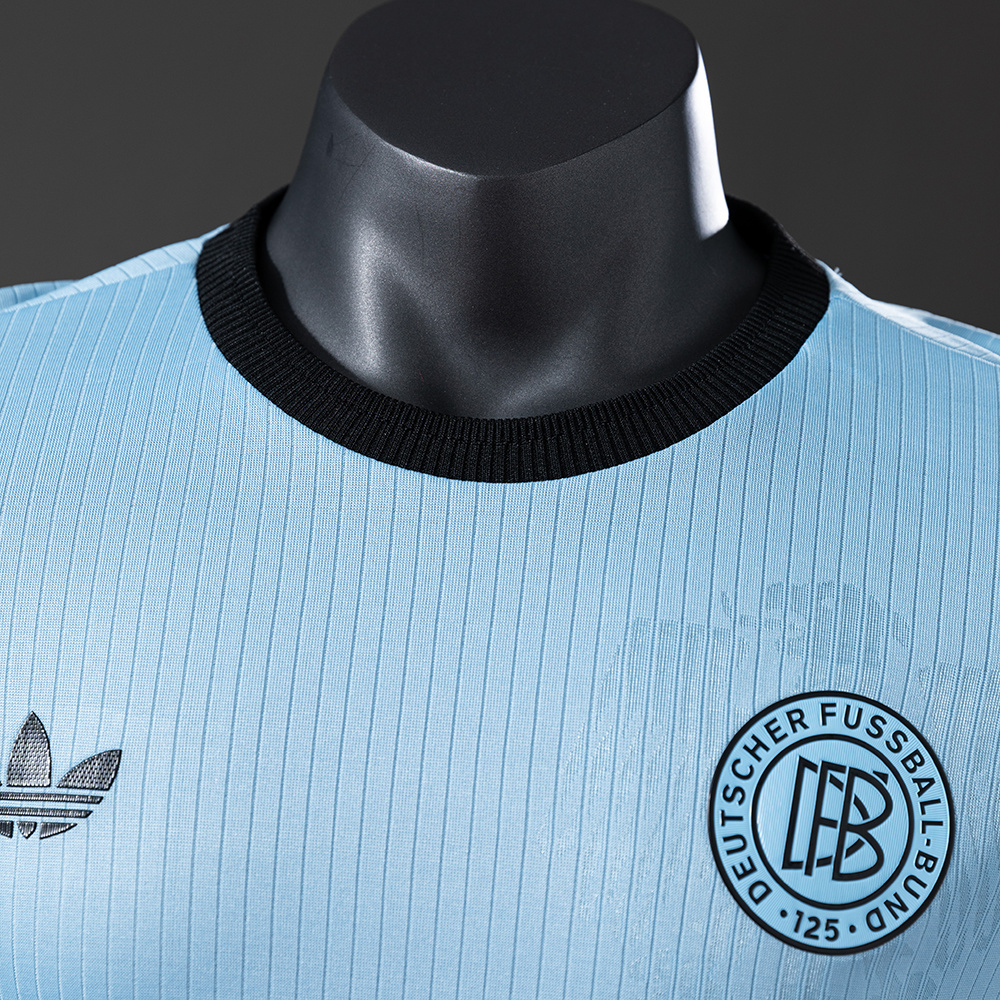 Germany 125th Anniversary Edition Blue Player Version Jersey – Replica Football Soccer Shirt – S–3XL