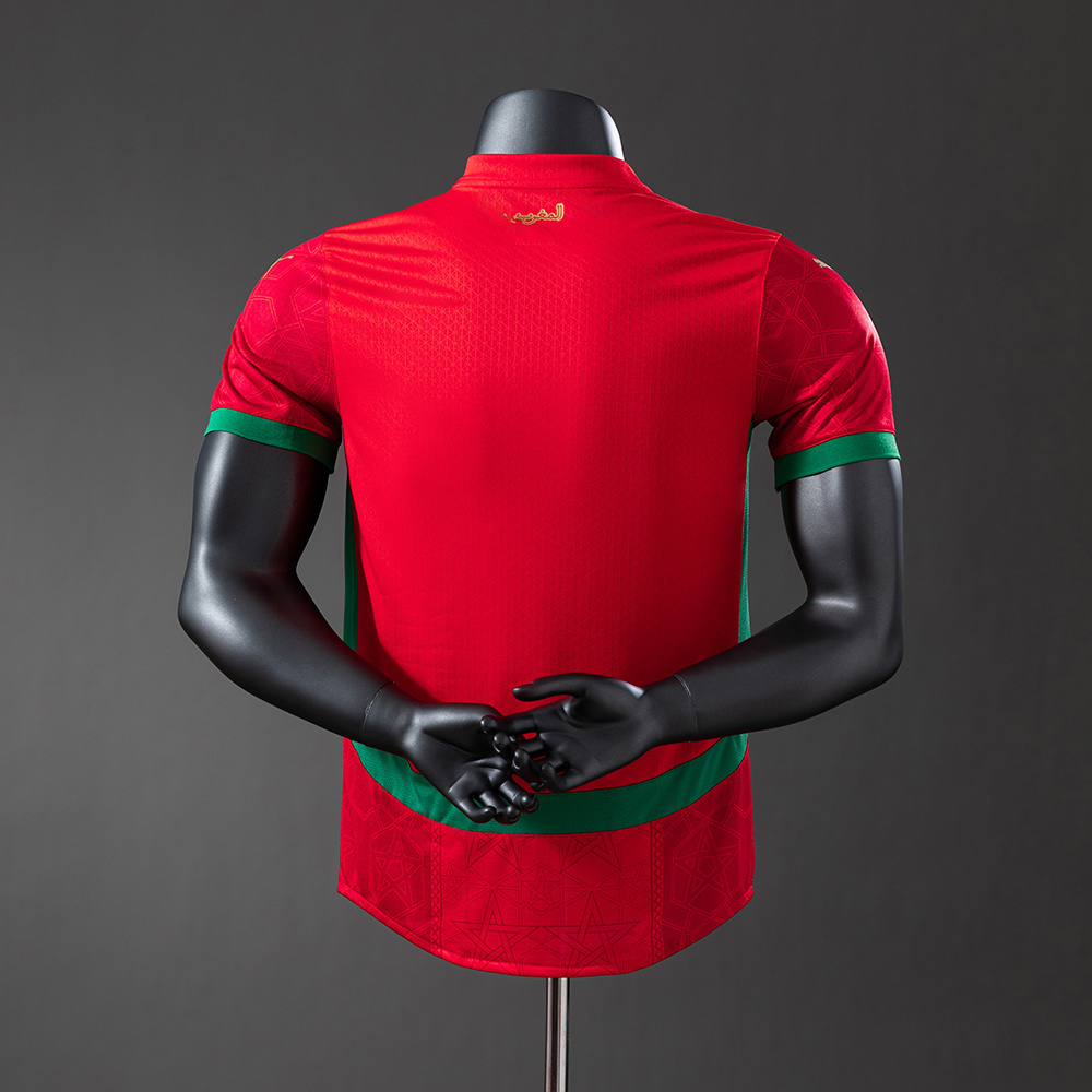 Morocco 2025 Home Player Version Jersey – Replica Football Soccer Shirt – S–3XL