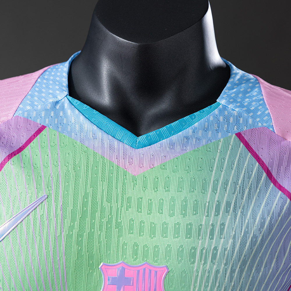 Barcelona 25/26 Concept Edition – Green Player Version Jersey – Replica Football Soccer Shirt – S–3XL