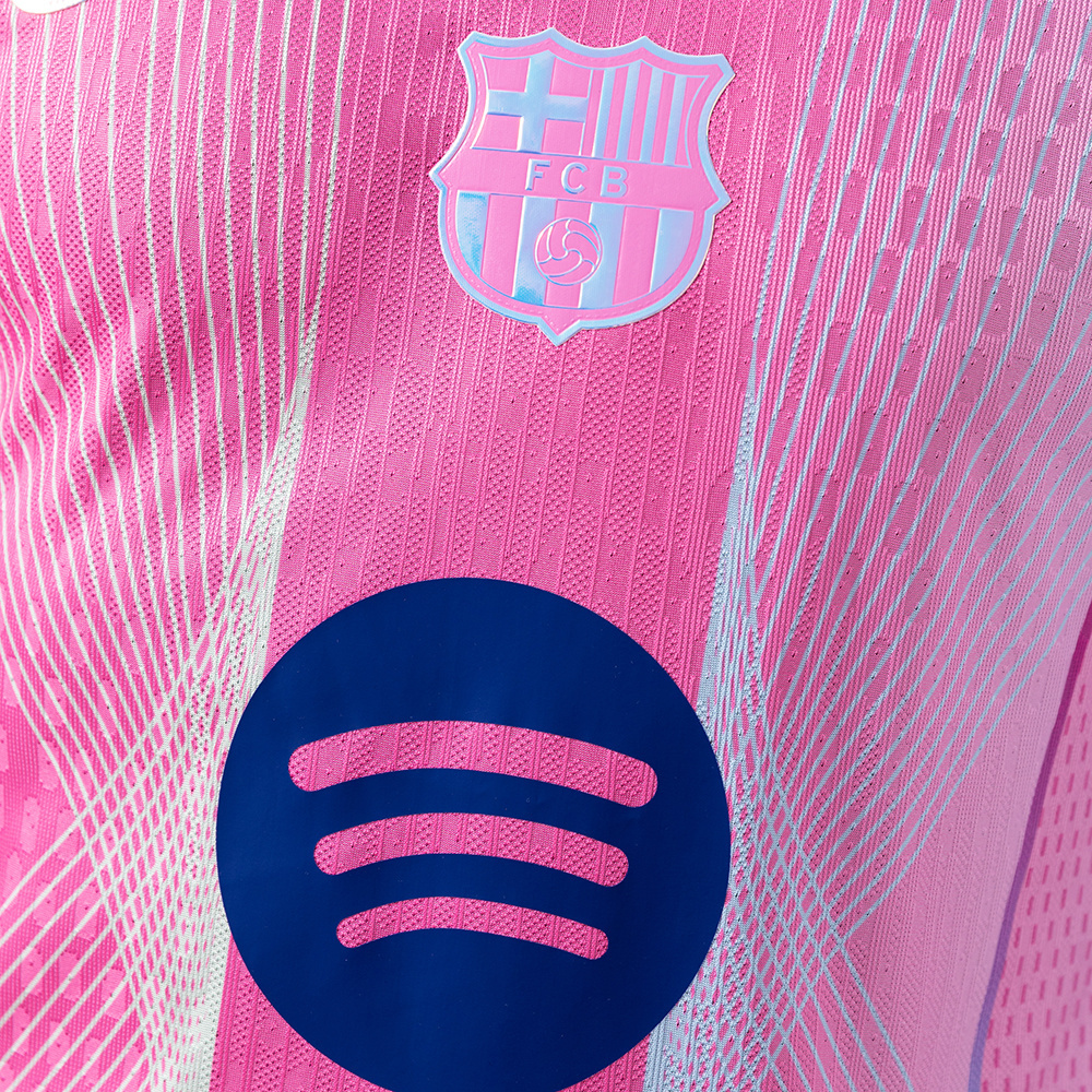 Barcelona 25/26 Concept Edition – Pink Player Version Jersey – Replica Football Soccer Shirt – S–3XL