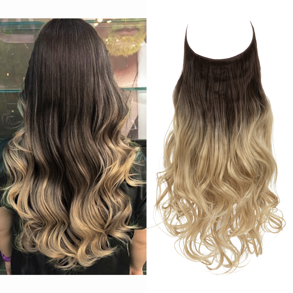 [$19.9 Limited to 7 days]Bye-Bye Knots Wig Pre-Cut 7x5 Glueless Lace & 13x4 Pre Everything Honey Blonde Body Wave Drawstring Wig breathable