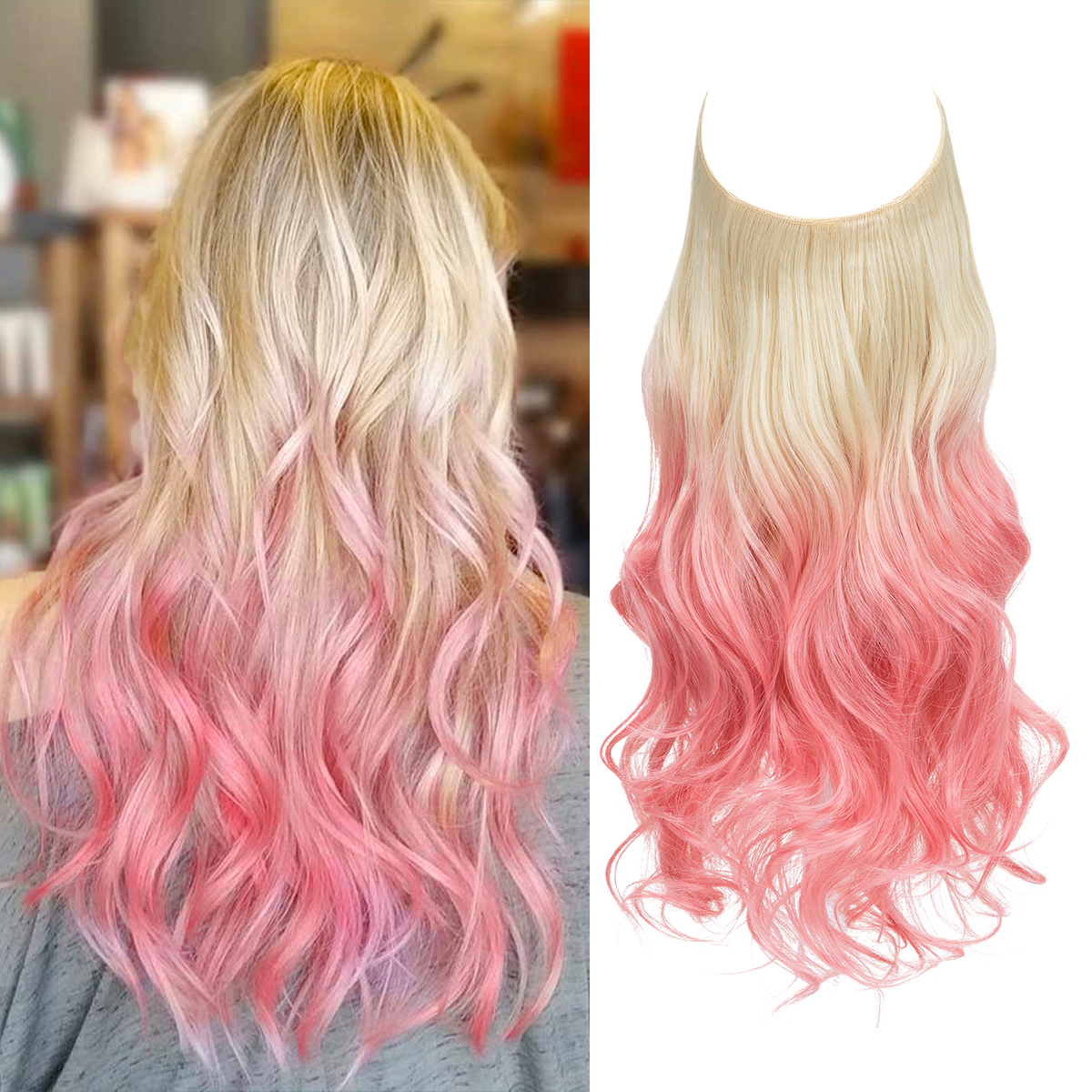 [$19.9 Limited to 7 days]Bye-Bye Knots Wig Pre-Cut 7x5 Glueless Lace & 13x4 Pre Everything Honey Blonde Body Wave Drawstring Wig breathable