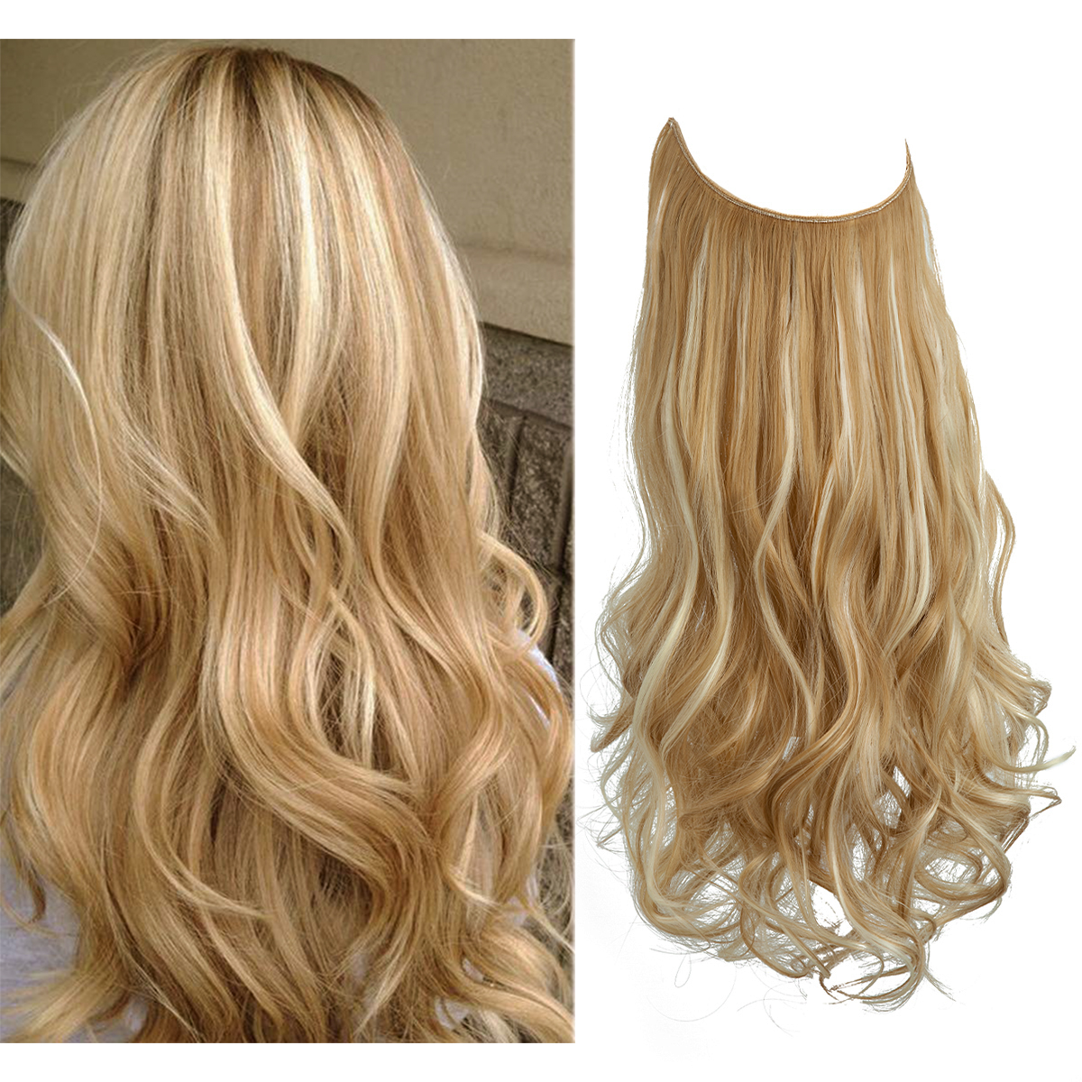 [$19.9 Limited to 7 days]Bye-Bye Knots Wig Pre-Cut 7x5 Glueless Lace & 13x4 Pre Everything Honey Blonde Body Wave Drawstring Wig breathable