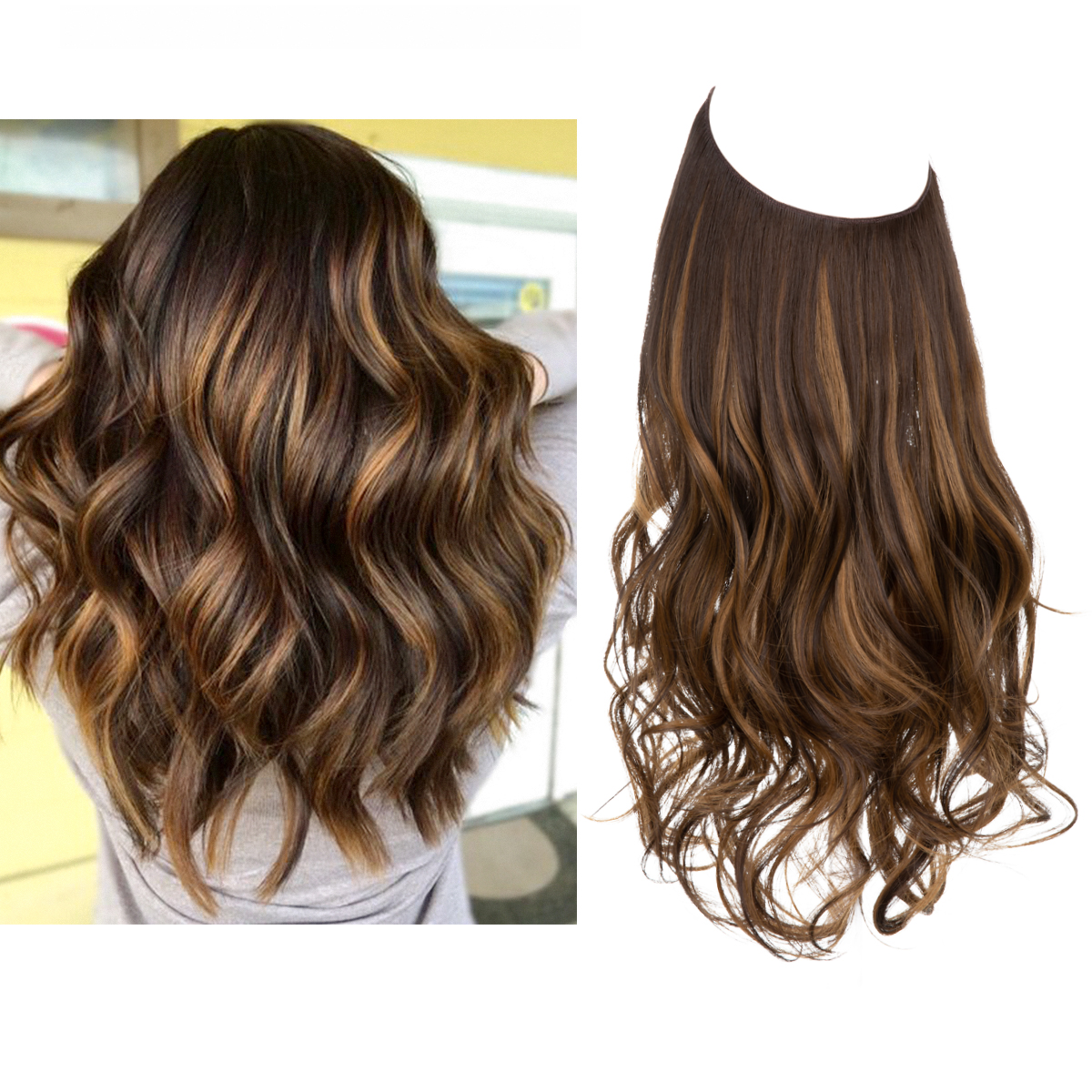 [$19.9 Limited to 7 days]Bye-Bye Knots Wig Pre-Cut 7x5 Glueless Lace & 13x4 Pre Everything Honey Blonde Body Wave Drawstring Wig breathable