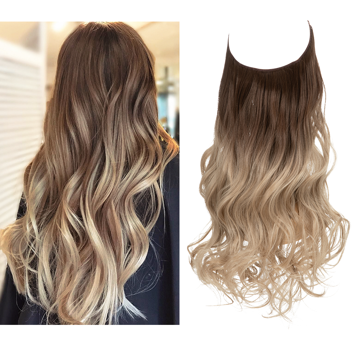 [$19.9 Limited to 7 days]Bye-Bye Knots Wig Pre-Cut 7x5 Glueless Lace & 13x4 Pre Everything Honey Blonde Body Wave Drawstring Wig breathable