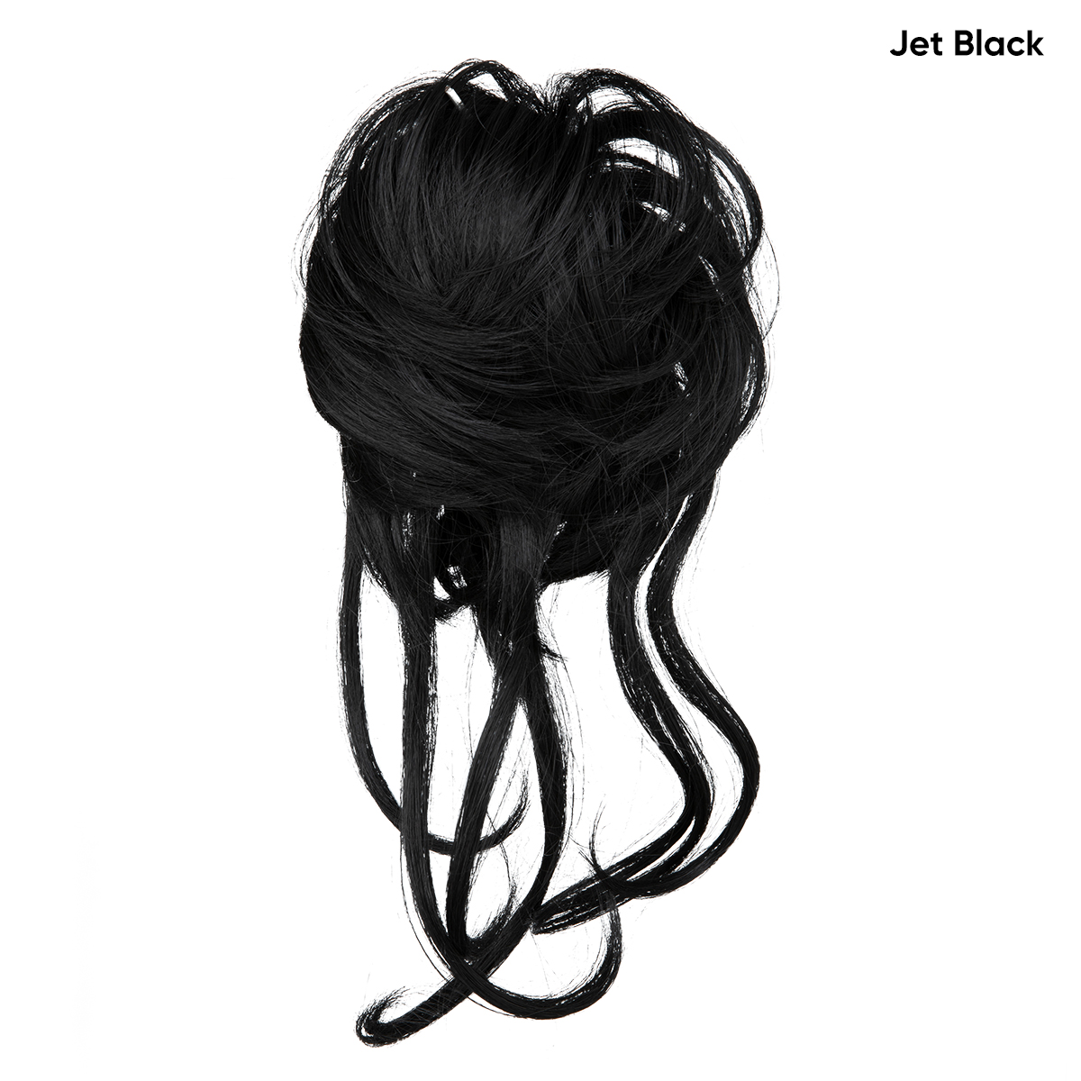 Female wig with long hair, elastic headband, fluffy headband, curly hair,bun hairstyle