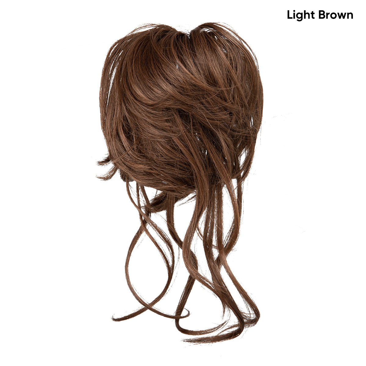 Female wig with long hair, elastic headband, fluffy headband, curly hair,bun hairstyle