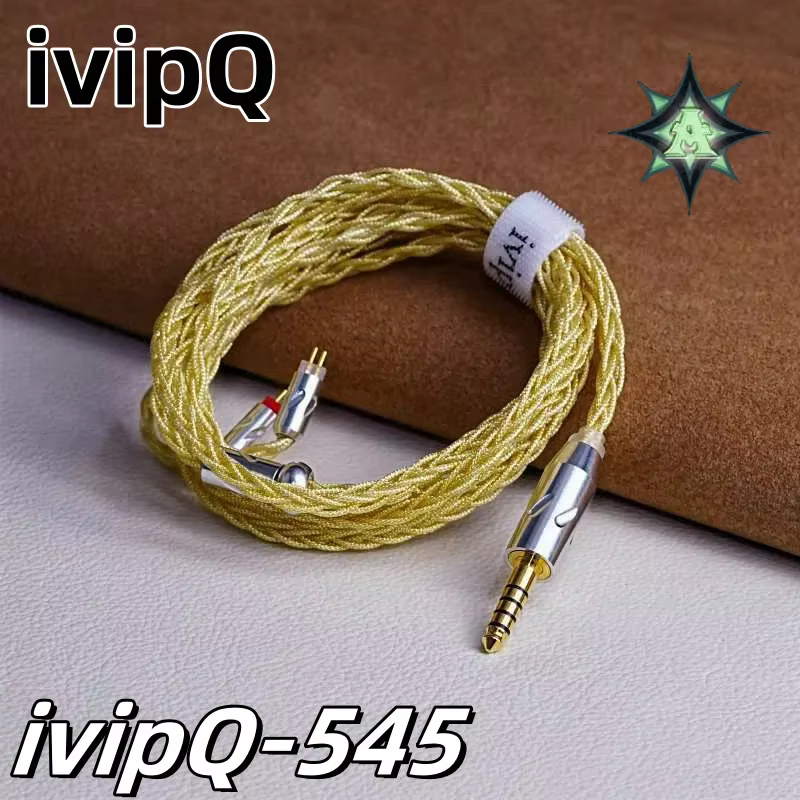 ivipQ-545 8-rdzeniowy kabel do aktualizacji słuchawek z QDC/MMCX/wbudowany 0,78 2PIN, dla LZ A7 ZSX C12 V90