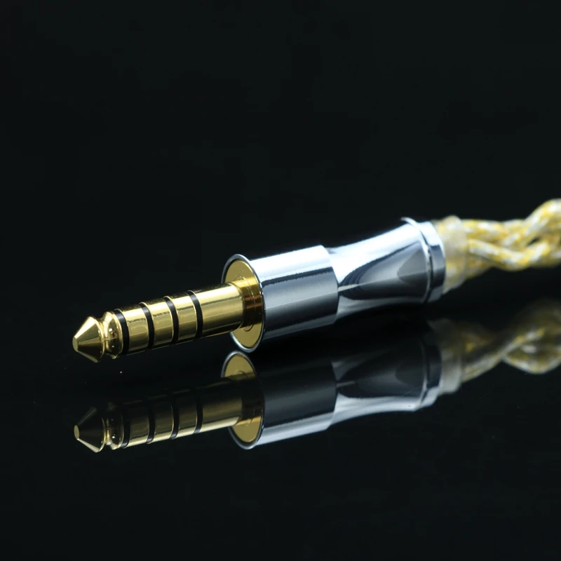 ivipQ-323 HIFI In-Ear Headphone Upgrade Cable with 4.4 mm 3.5 mm MMCX 2 PIN QDC N5005 TFZ IE900 6.35mm For TANZU SE535 UE900S