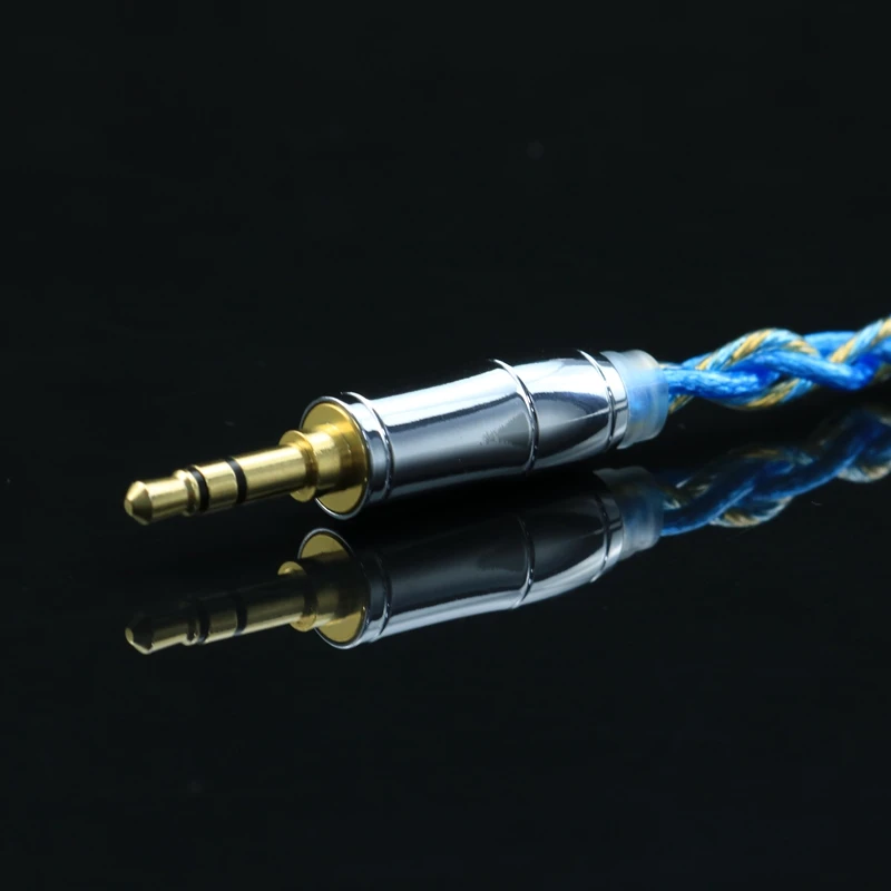 ivipQ-535 4-Core HIFI Earphones Upgrade Cable With 0.78 2PIN/MMCX/QDC/TFZ, Applicable To MOONDROP QKZ AKG