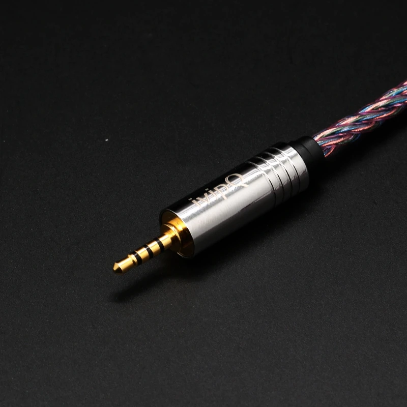 ivipQ-519 4-CoreOxygen Free Copper Earphone Upgrade Cable, For TANGZU FUDU NX7MK4 SE535 UE900S XBA-DB3 Moondrop TANCHJIM