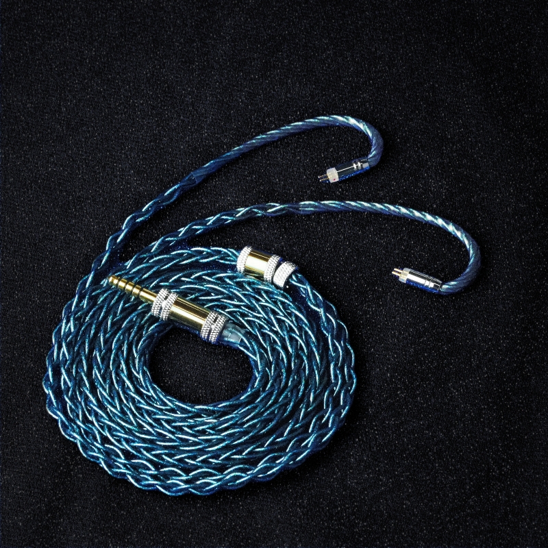 Headphone and headphone cable series, various different braiding techniques, core technologies, classification of wire conductors, HiFi cables compatible with multiple brands of IEMs.