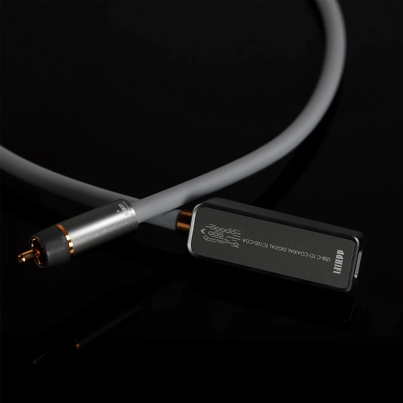 ddHiFi TC100-COA USB-C to Digital Coaxial Cable Converter - GreshamTech