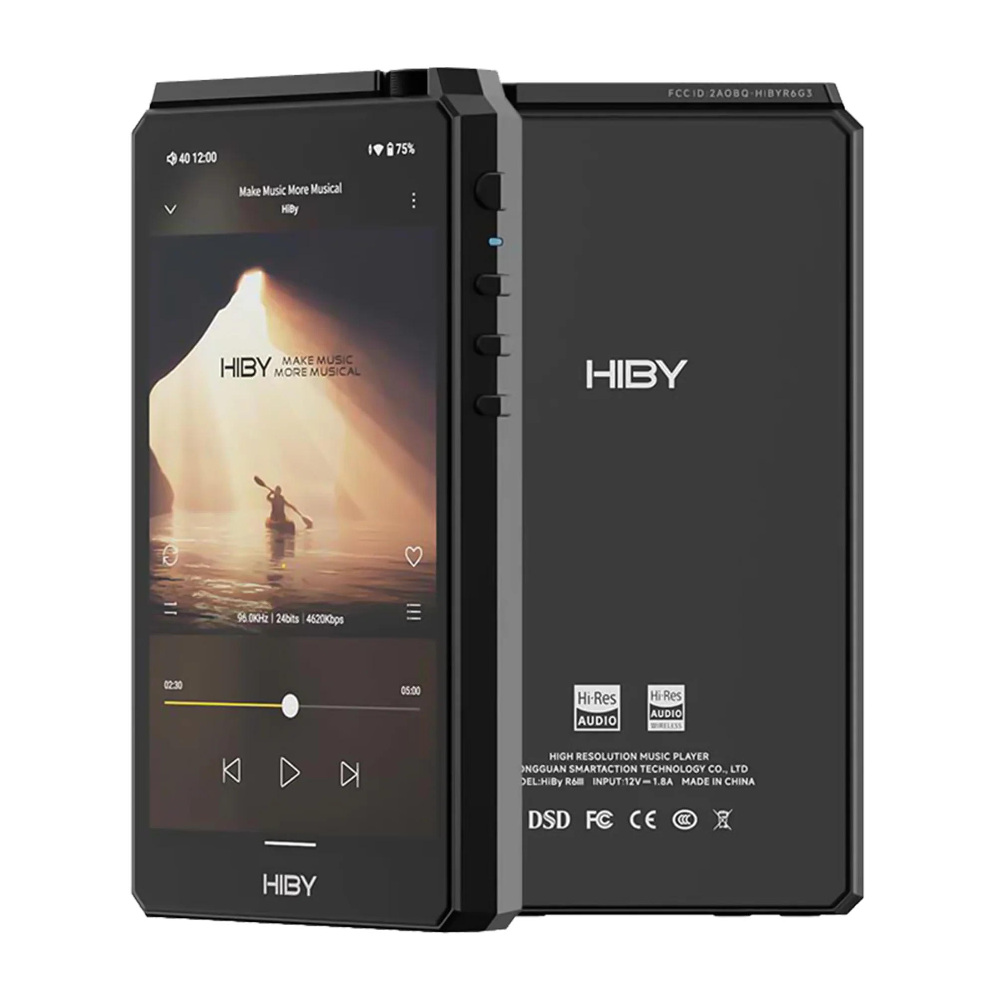 HiBy R6 III Class A/AB Digital Audio Player - GreshamTech