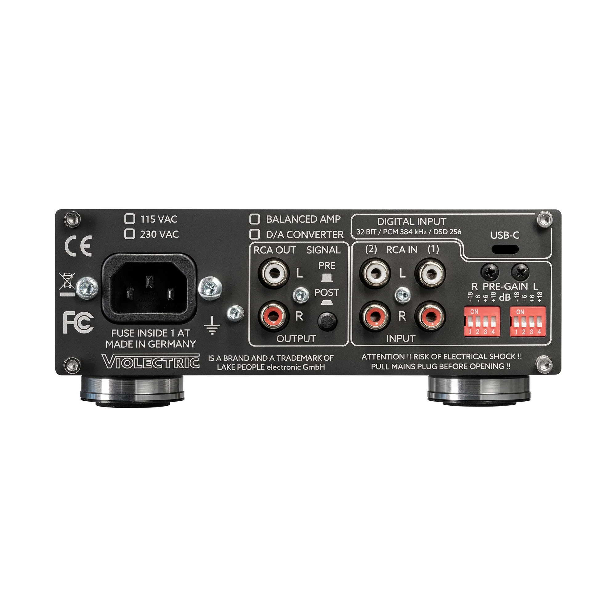 Violectric DHA V226 Balanced Headphone Amplifier & DAC - GreshamTech