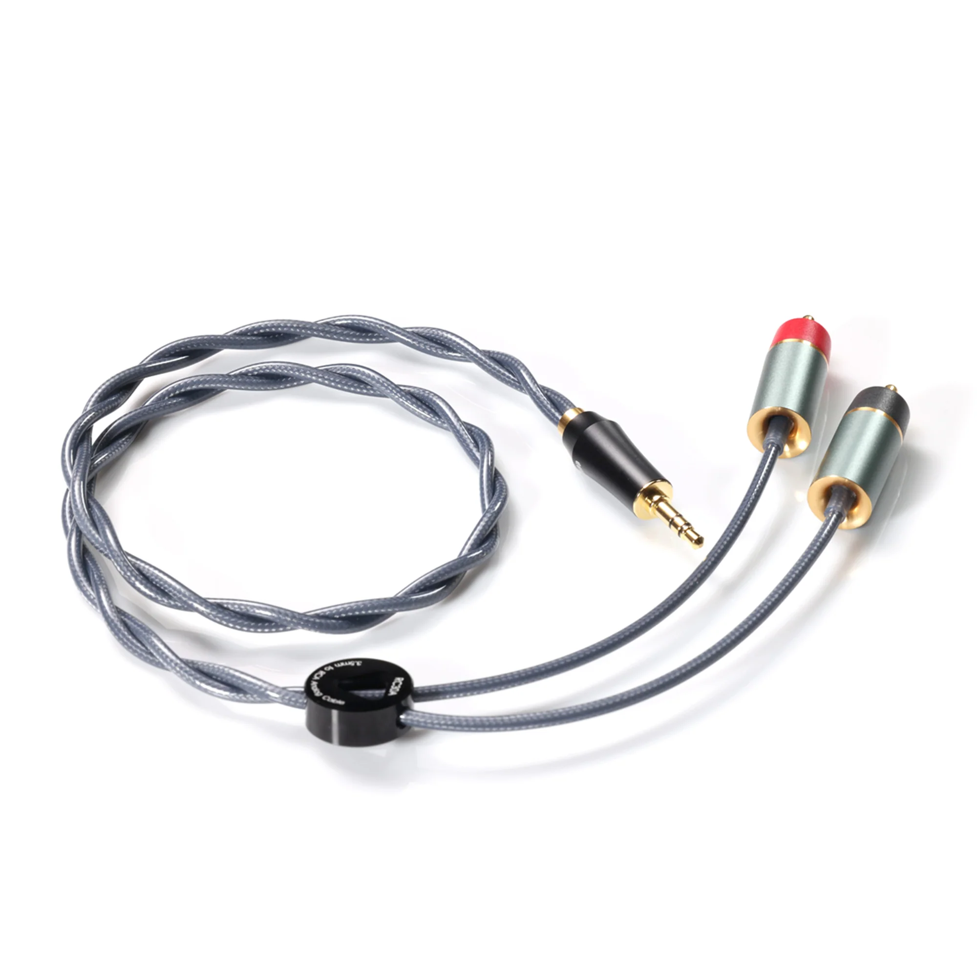 ddHiFi RC Series Shielded Silver RCA Interconnect Cable - GreshamTech