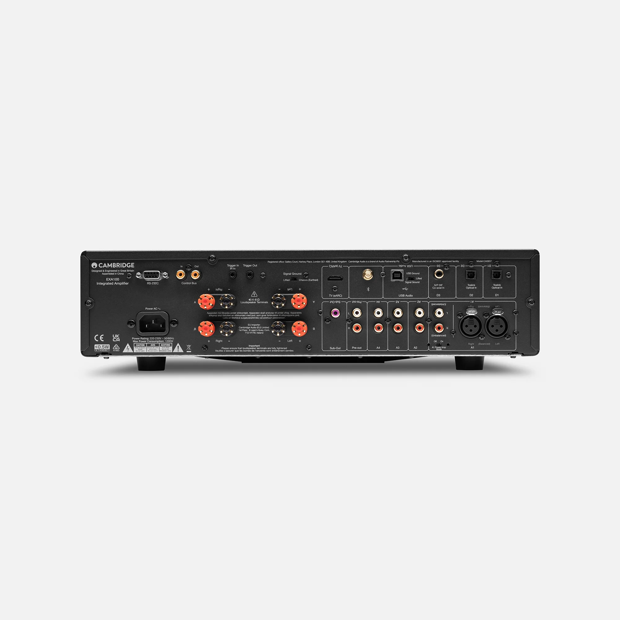 Cambridge Audio EXA100 Integrated Amplifier - GreshamTech