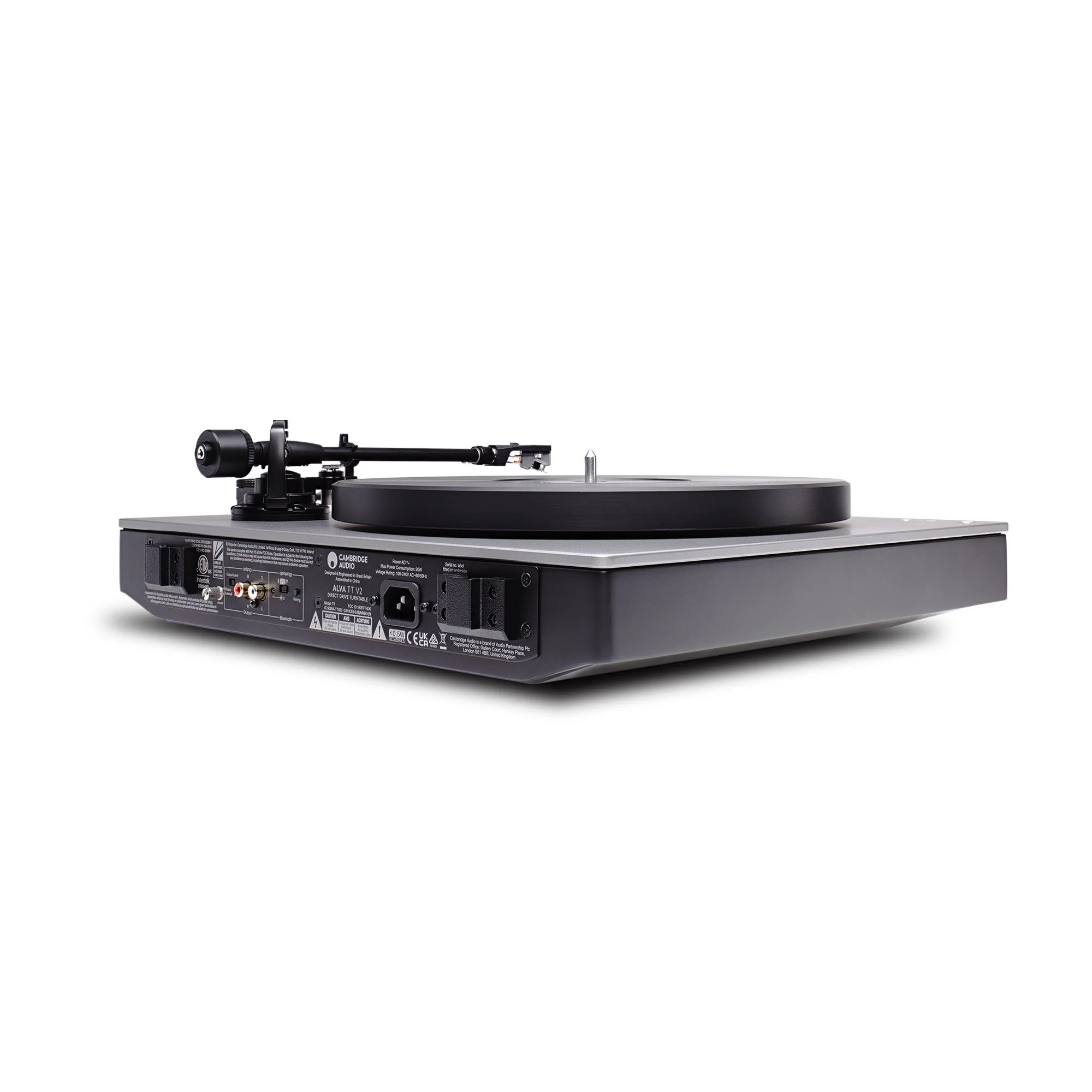 Cambridge Audio Alva TT v2 Direct Drive Turntable with Bluetooth aptX HD - GreshamTech