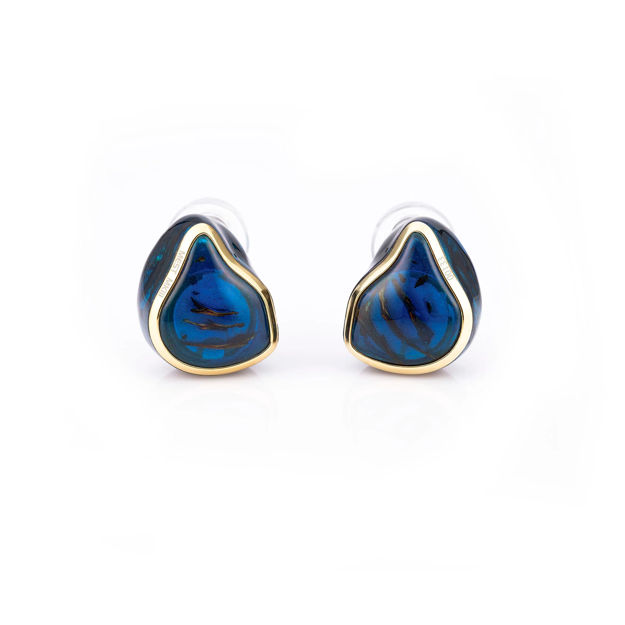 Unique Melody MEST MKIII CF Blue Universal In-Ear Monitor - GreshamTech