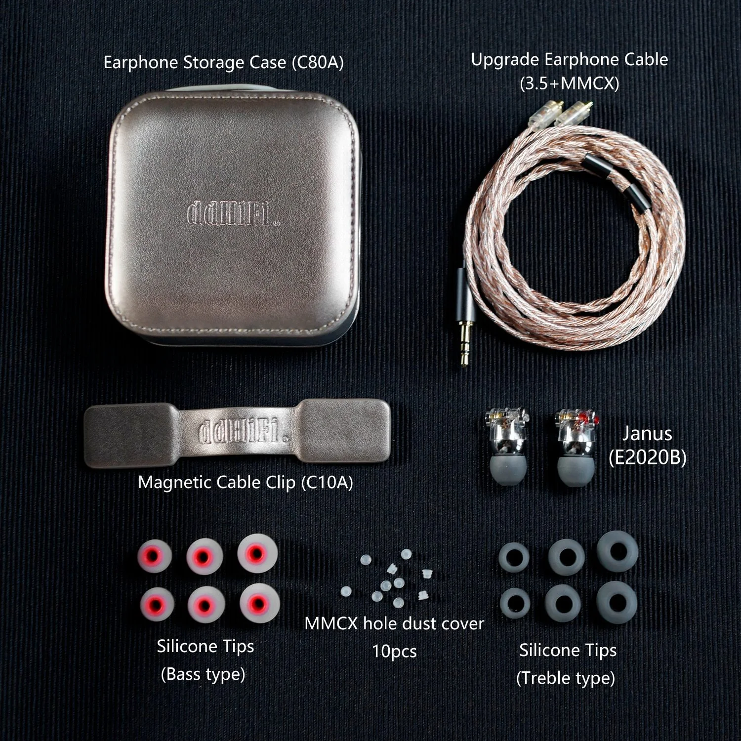 ddHiFi Janus2 E2020B In-Ear Earphones - GreshamTech