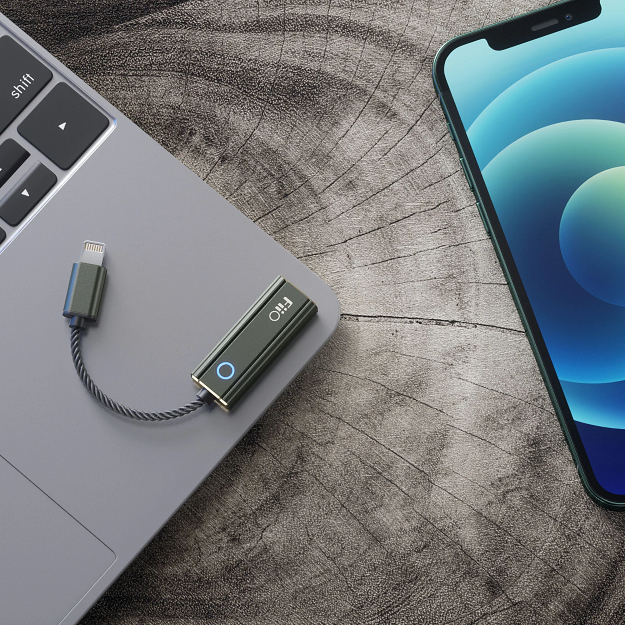 FiiO KA1 Lightning USB DAC & Headphone Amplfier - GreshamTech