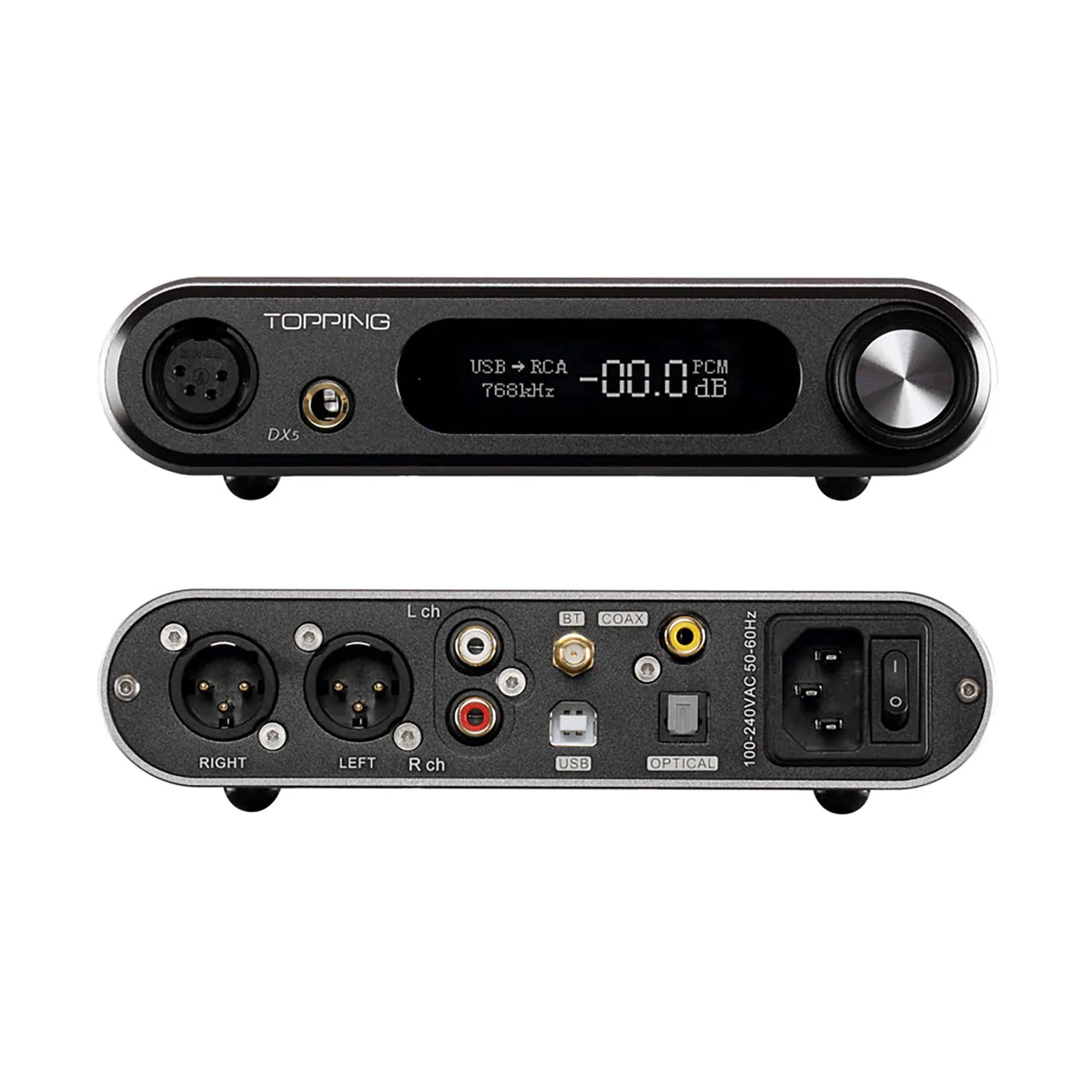 Topping DX5 DAC & Headphone Amplifier - GreshamTech