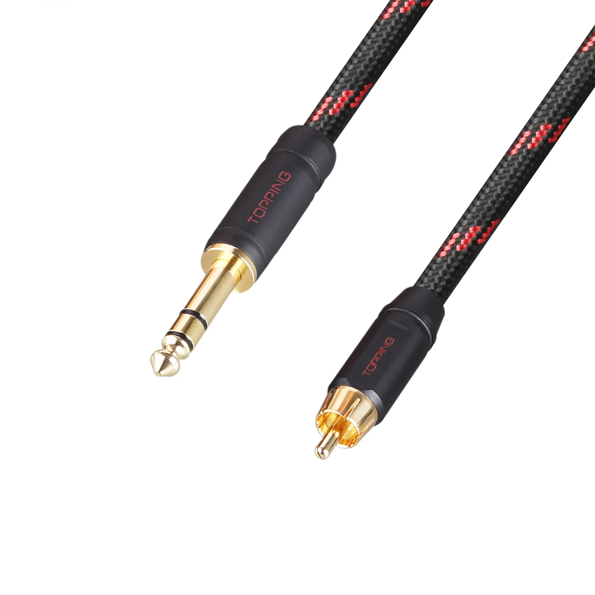 Topping TCRT1-25 RCA to TRS Cable 25cm - GreshamTech
