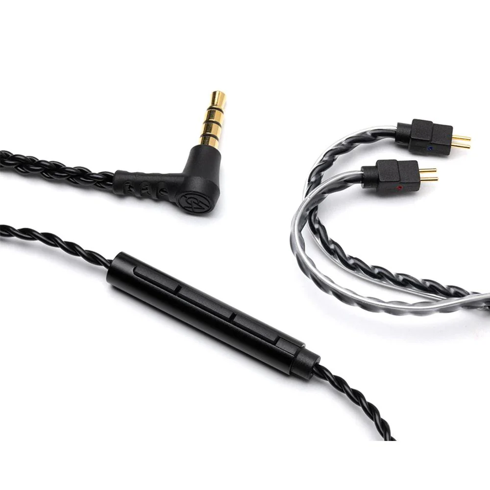 64 Audio Earphones Cable With Microphone - GreshamTech