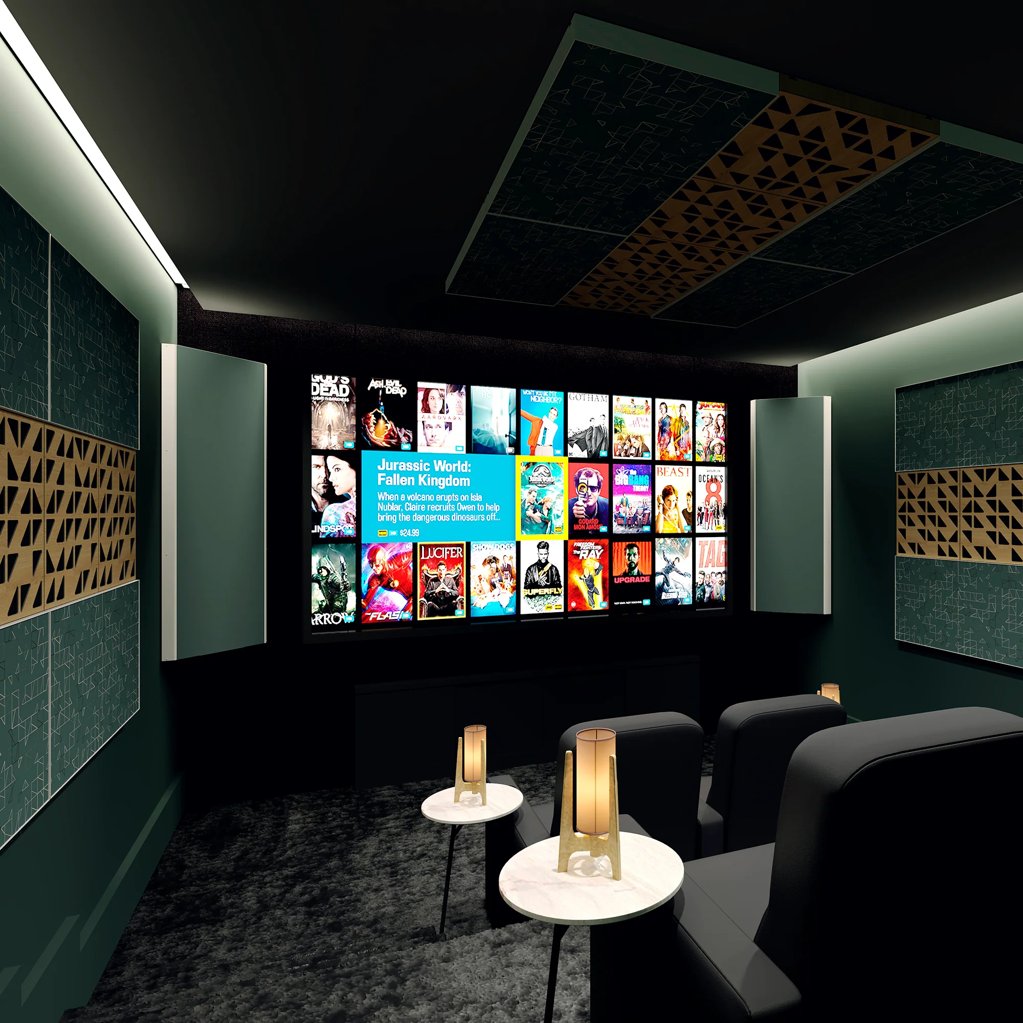 Vicoustic VicCinema Walls&Ceiling Kit - GreshamTech