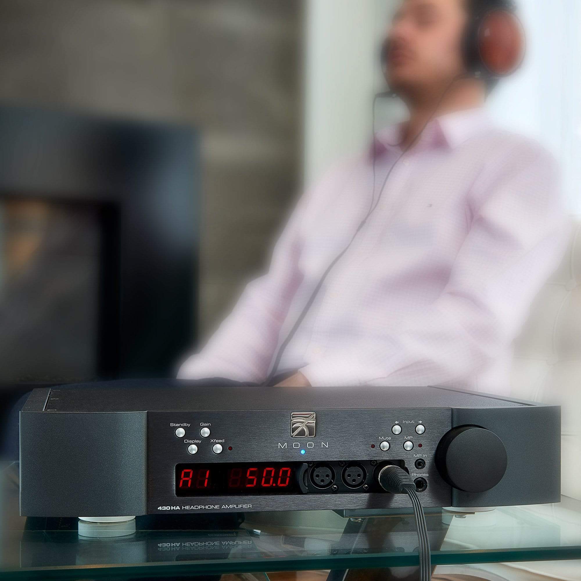 Simaudio MOON 430HAD Headphone Amplifier with DSD Capable DAC - GreshamTech
