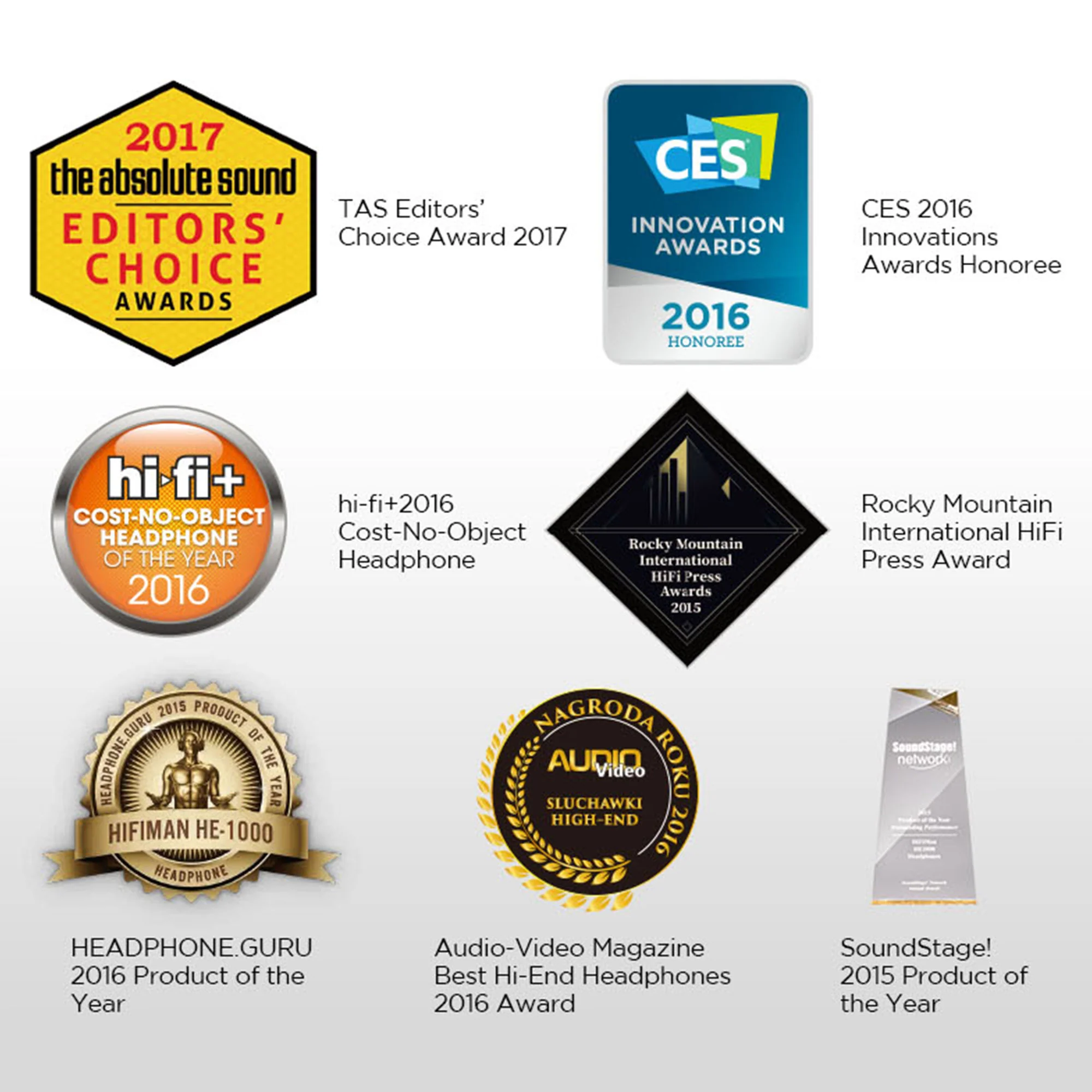 HiFiMAN HE-1000 V2 Stealth Open Back Planar Magnetic Headphones - GreshamTech