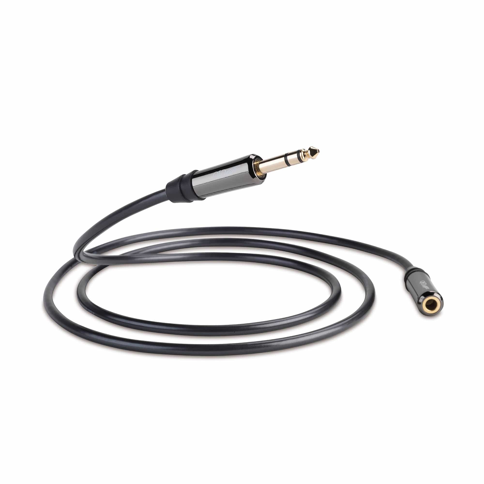 QED Performance Headphone Extension Cable F/6.35mm to M/6.35mm - GreshamTech