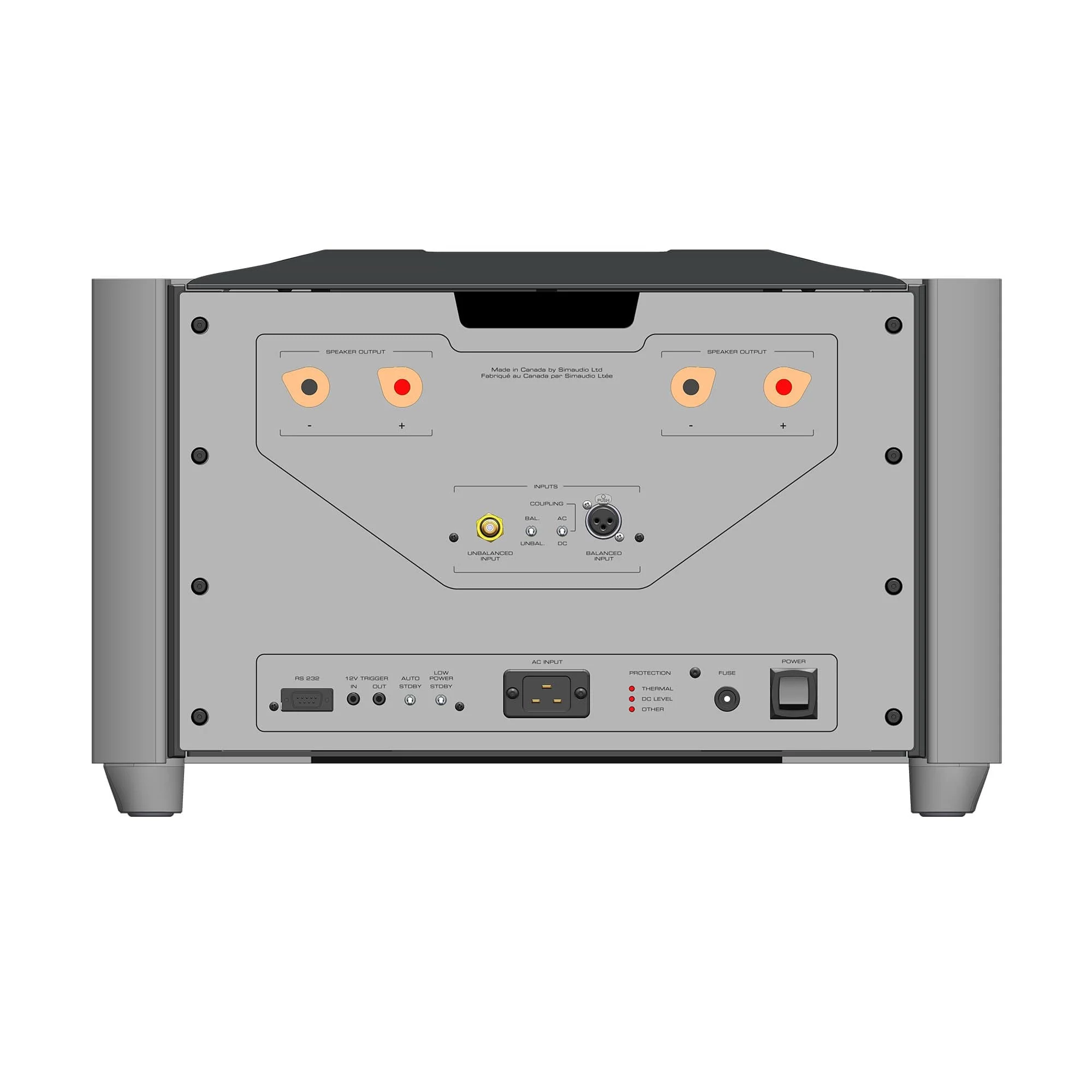 Simaudio MOON 888 Mono Power Amplifier (Pair) - GreshamTech