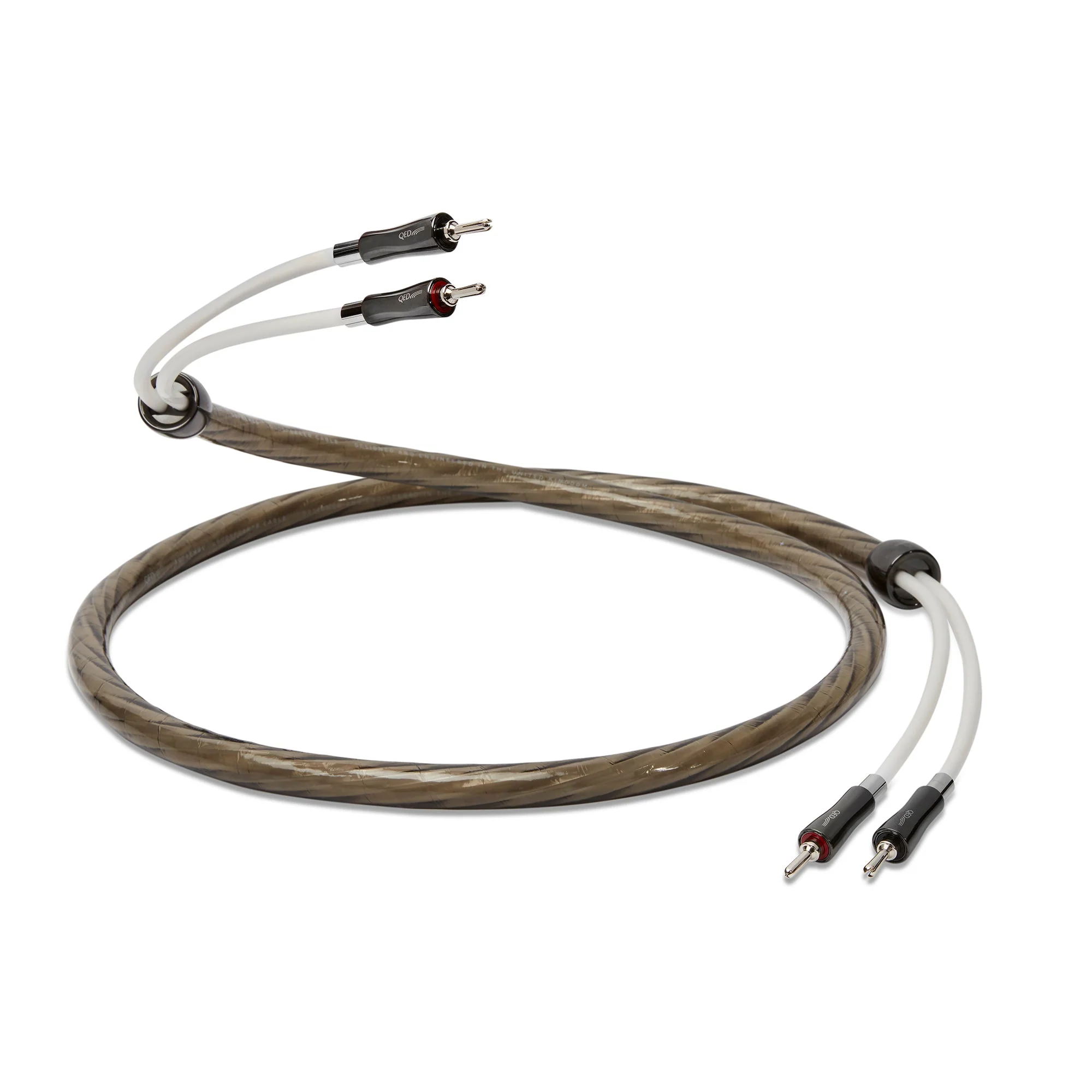 QED Supremus Zr Speaker Cable Banana Pair - GreshamTech
