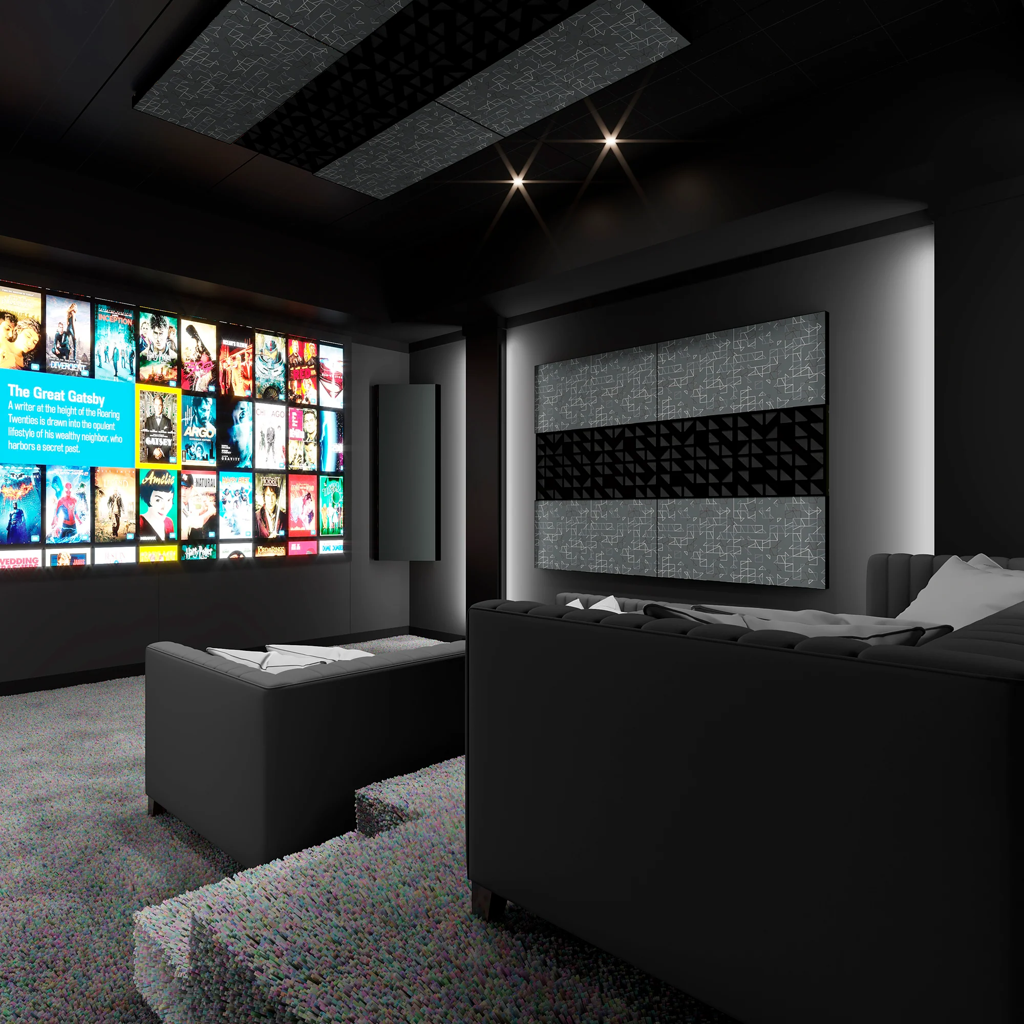 Vicoustic VicCinema Walls&Ceiling Kit - GreshamTech