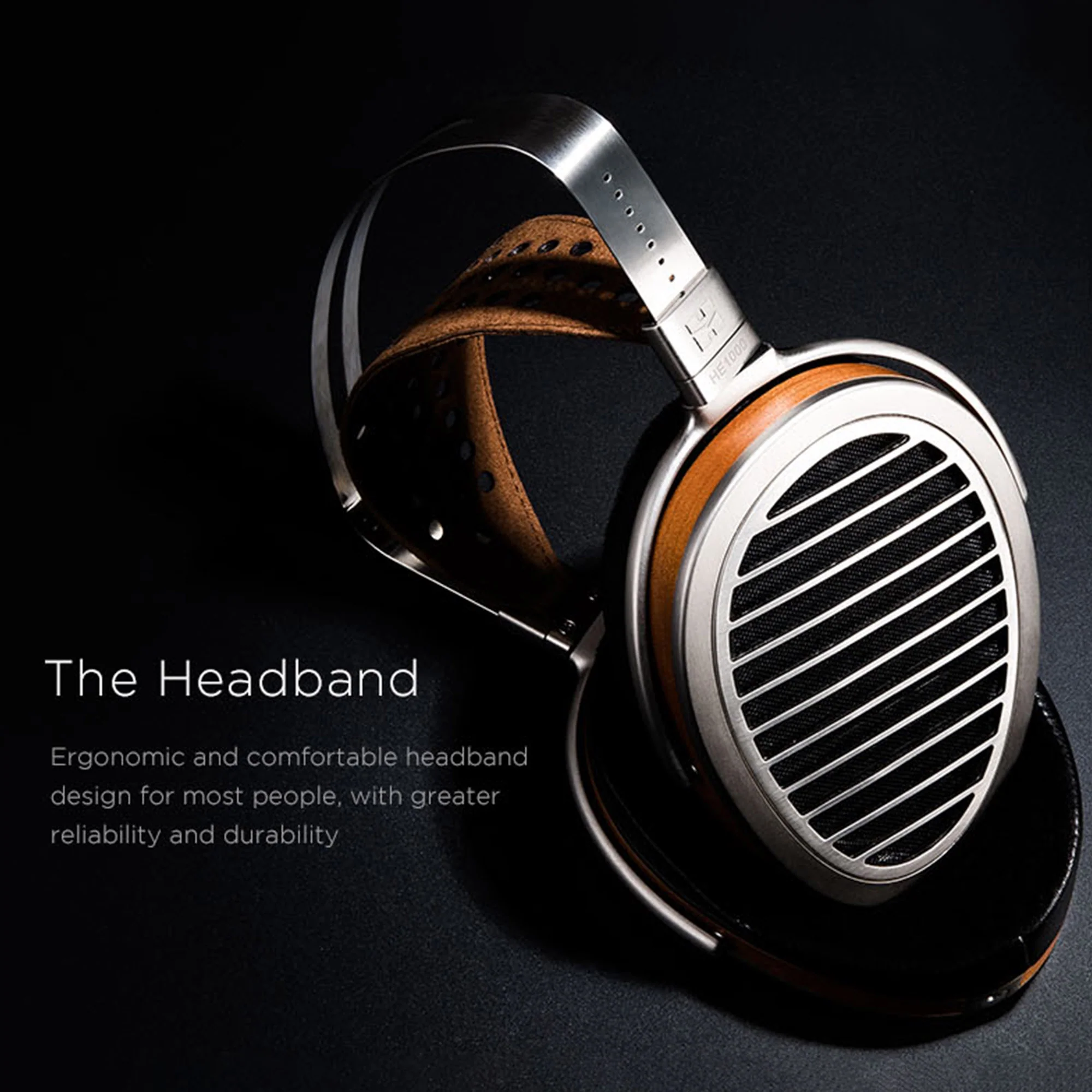 HiFiMAN HE-1000 V2 Stealth Open Back Planar Magnetic Headphones - GreshamTech