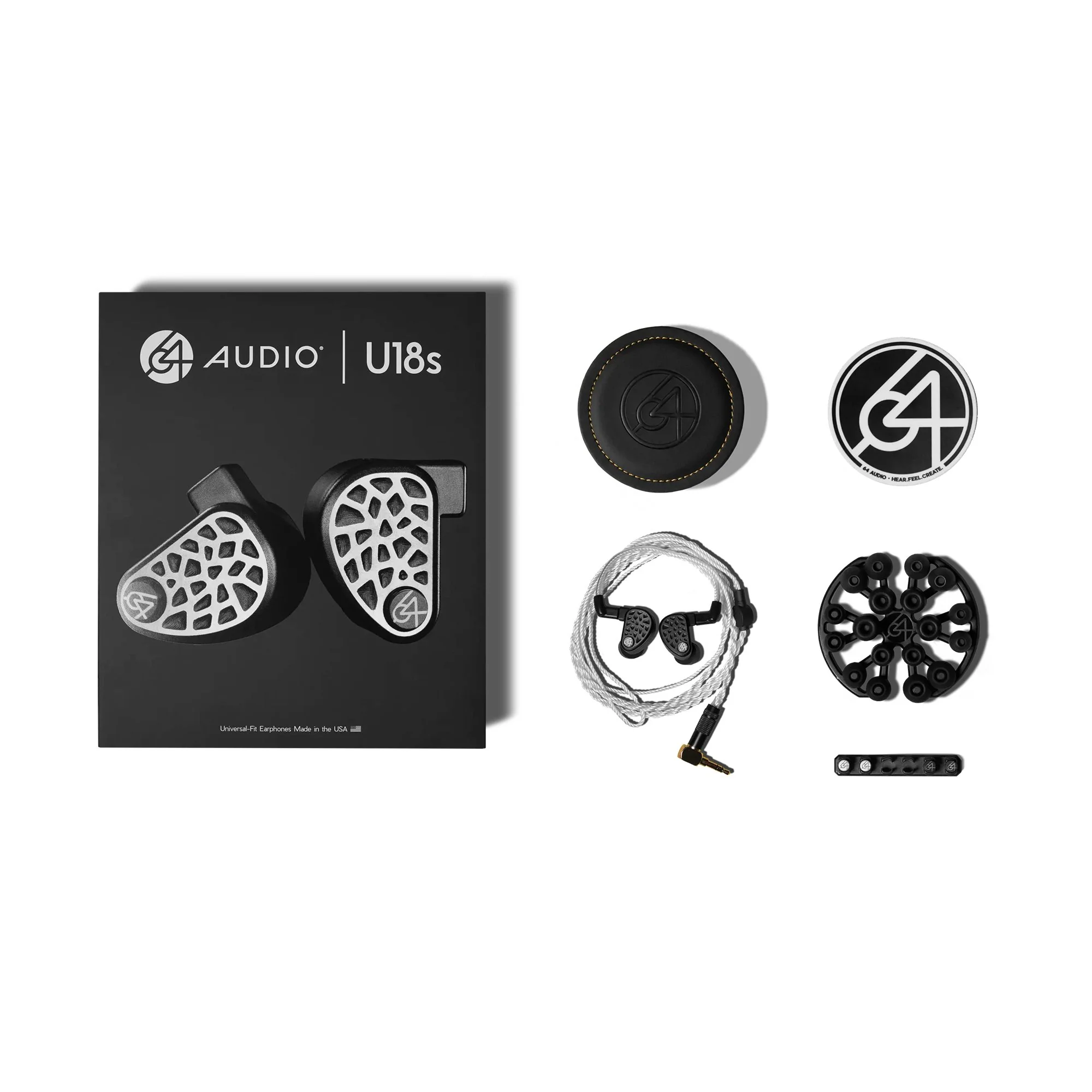 64 Audio U18s Universal In-Ear Earphones - GreshamTech