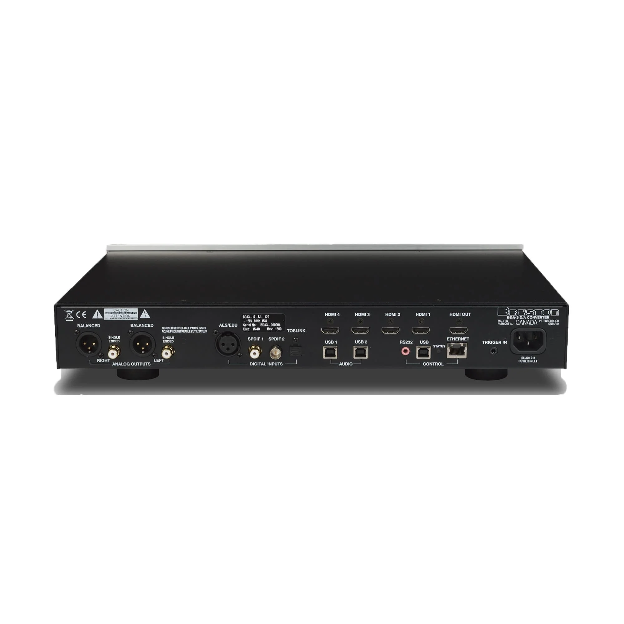 Bryston BDA-3 Digital Analogue Converter - GreshamTech
