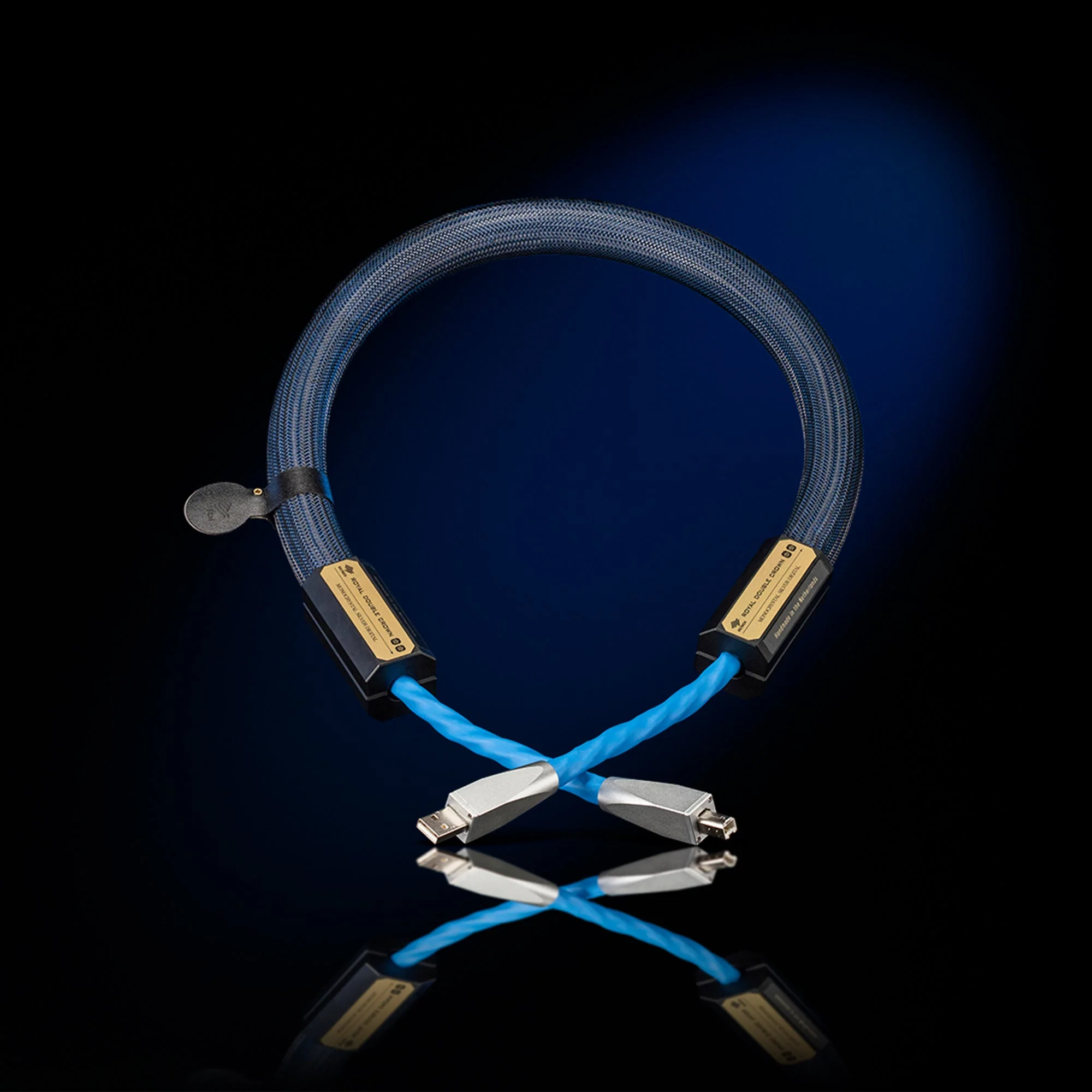 Siltech Royal Double Crown USB Cable - GreshamTech