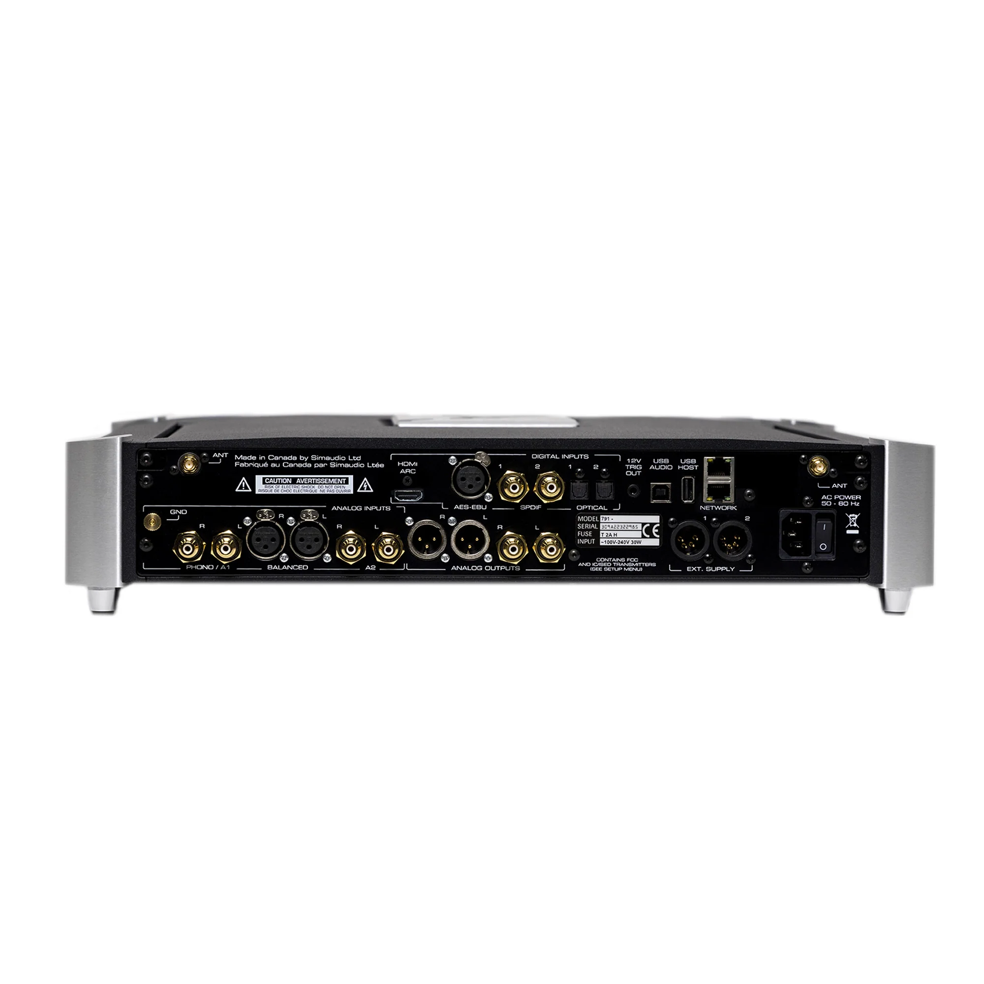 Simaudio MOON 791 Network Player & Preamplifier - GreshamTech